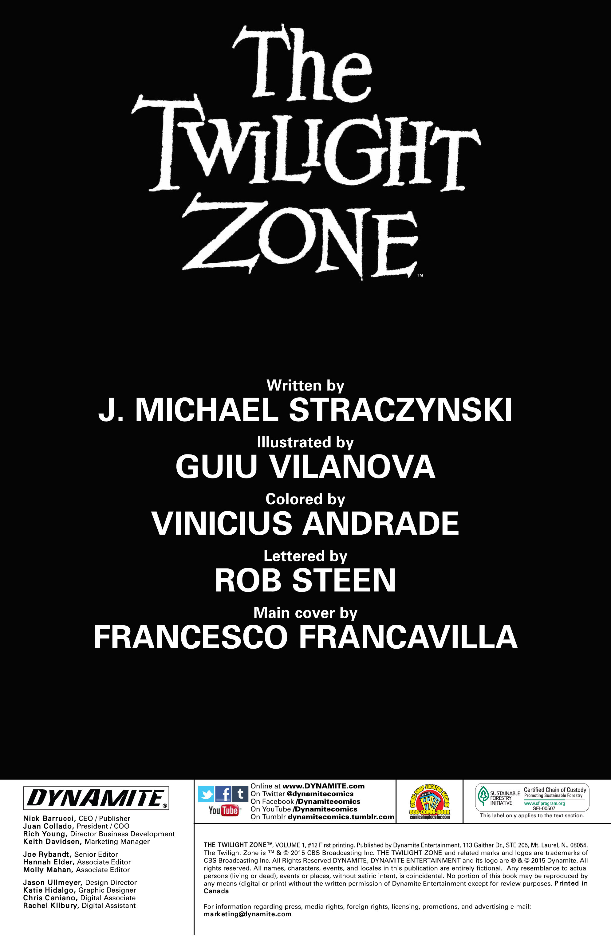 Read online The Twilight Zone (2013) comic -  Issue #12 - 2