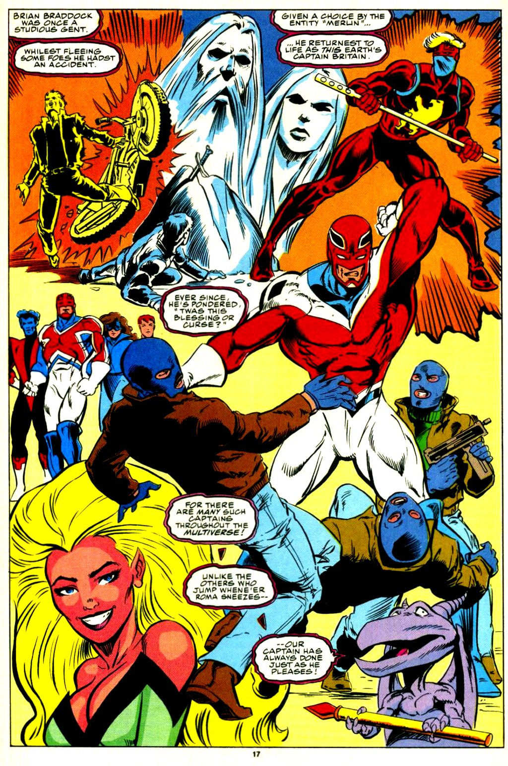 Read online Excalibur (1988) comic -  Issue #40 - 13