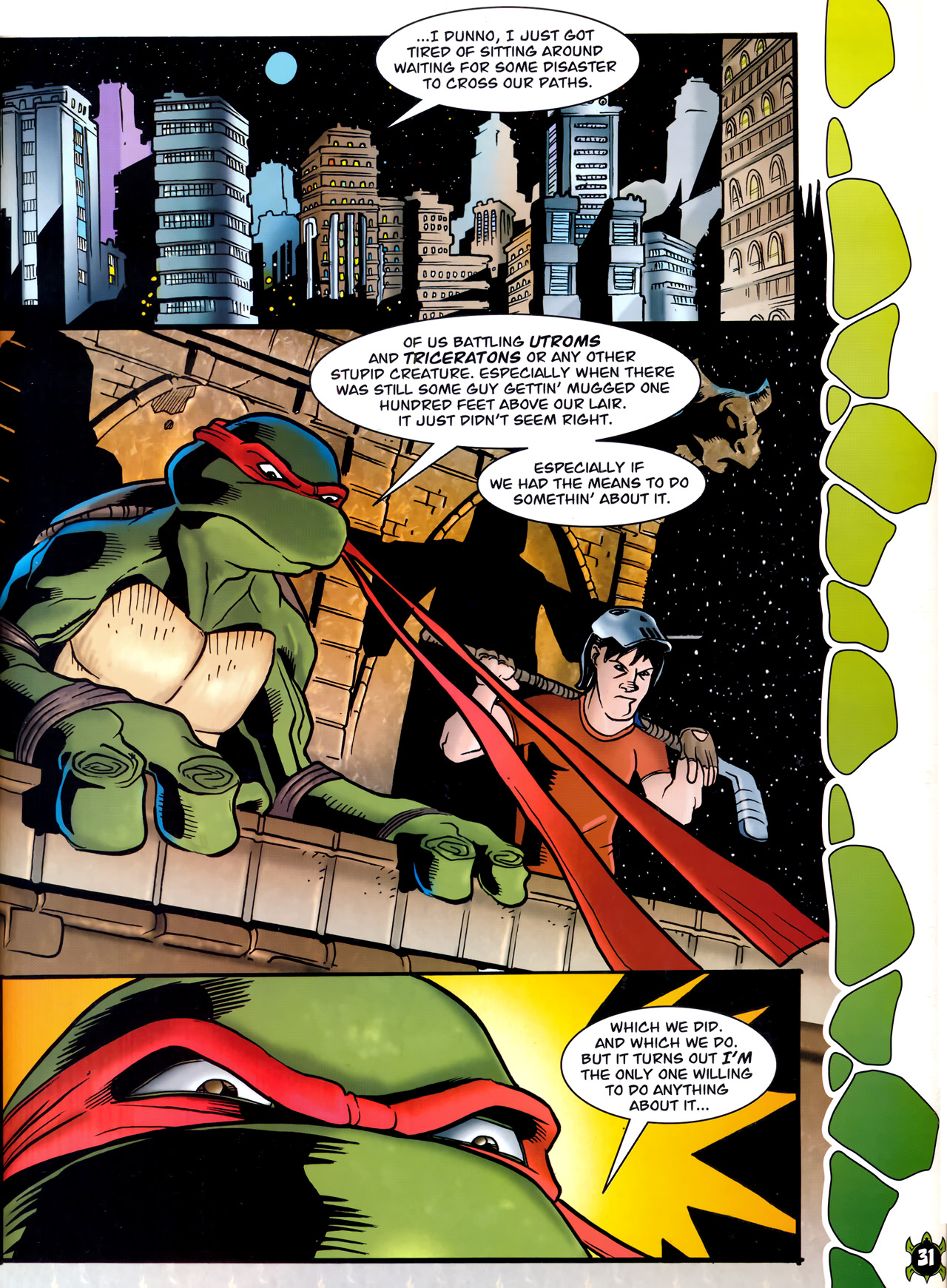 Read online Teenage Mutant Ninja Turtles Comic comic -  Issue #1 - 25