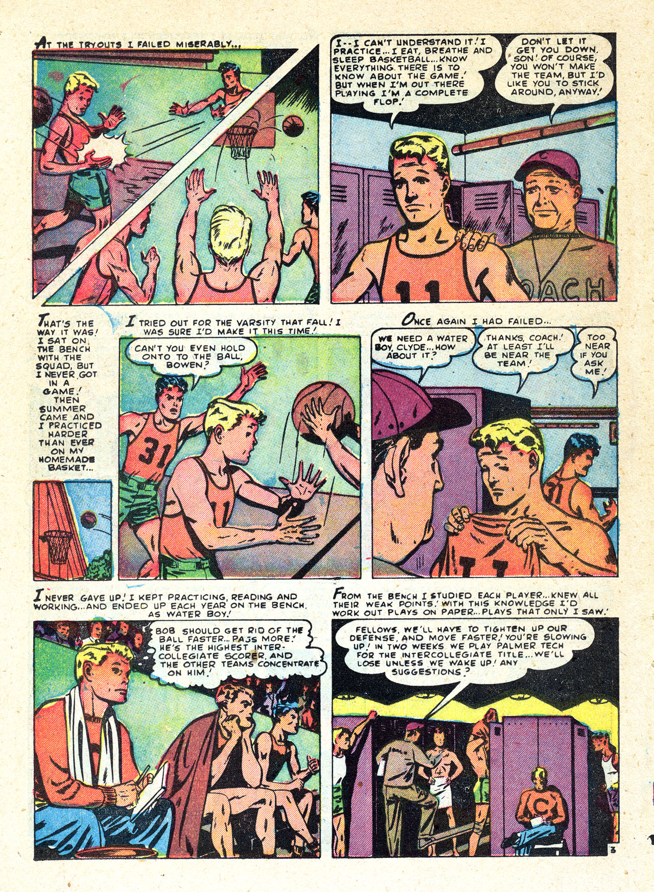Read online Sports Action comic -  Issue #11 - 12