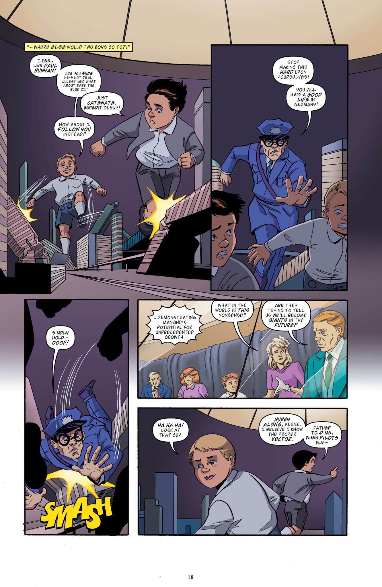 Read online Back to the Future: Tales from the Time Train comic -  Issue #5 - 20