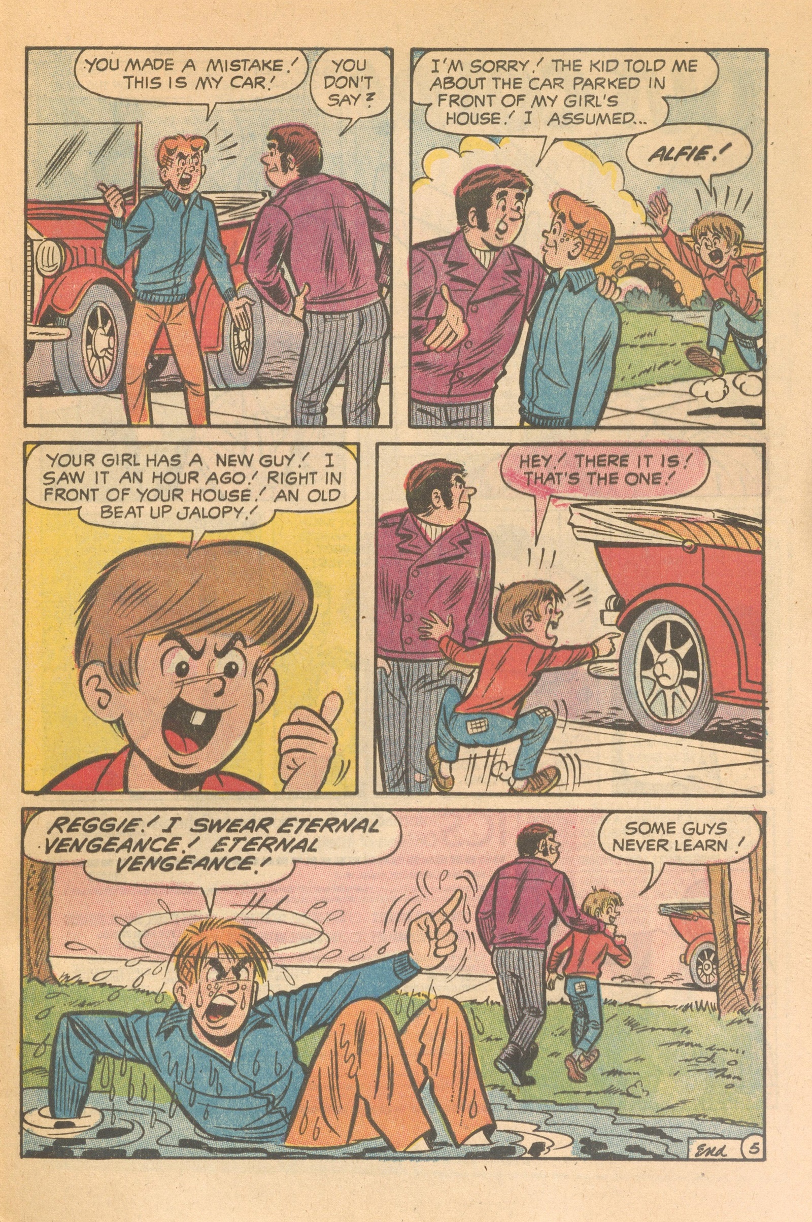 Read online Reggie and Me (1966) comic -  Issue #48 - 33