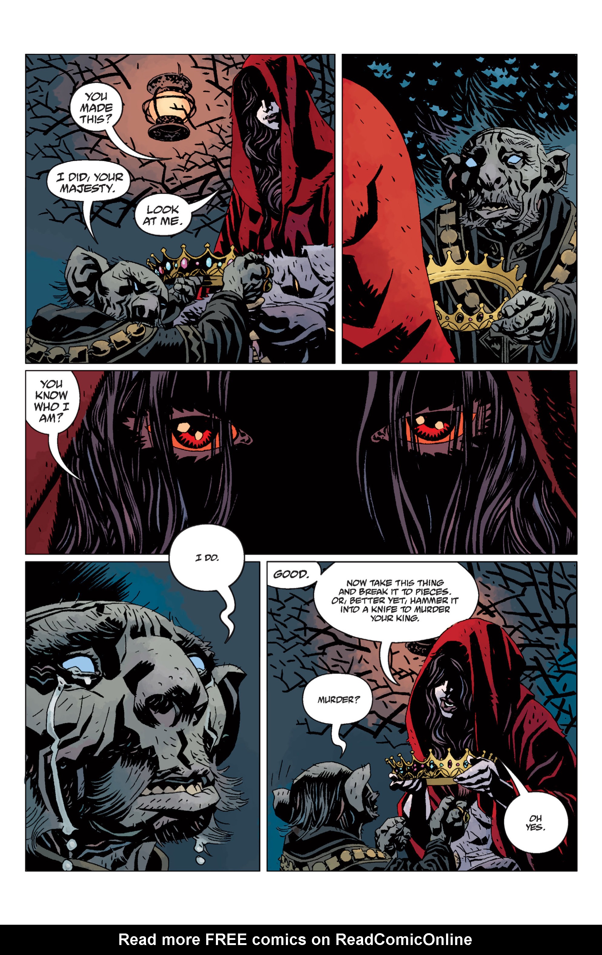 Read online Hellboy comic -  Issue #9 - 112