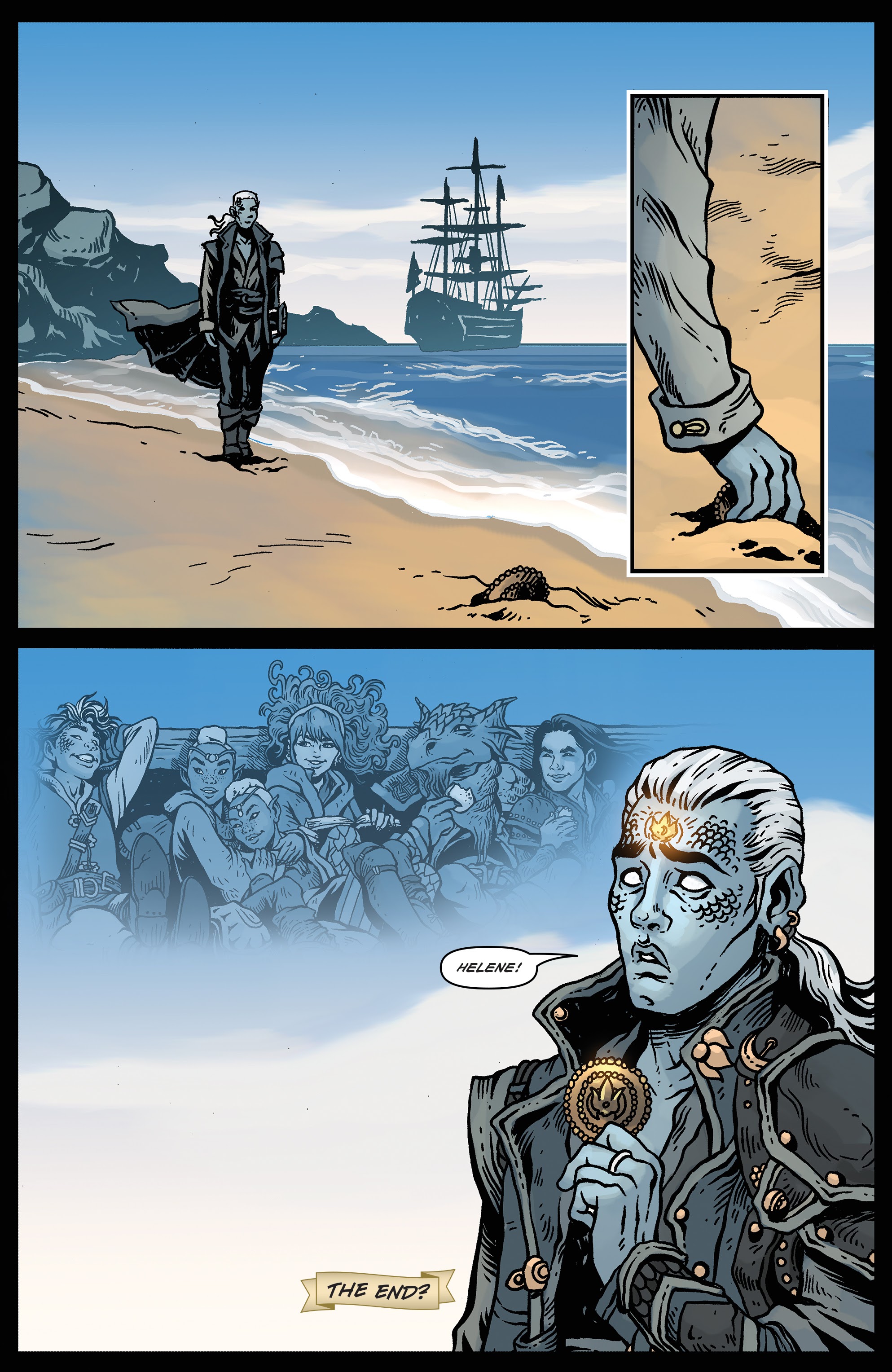 Read online Dungeon & Dragons: A Darkened Wish comic -  Issue # _TPB - 113