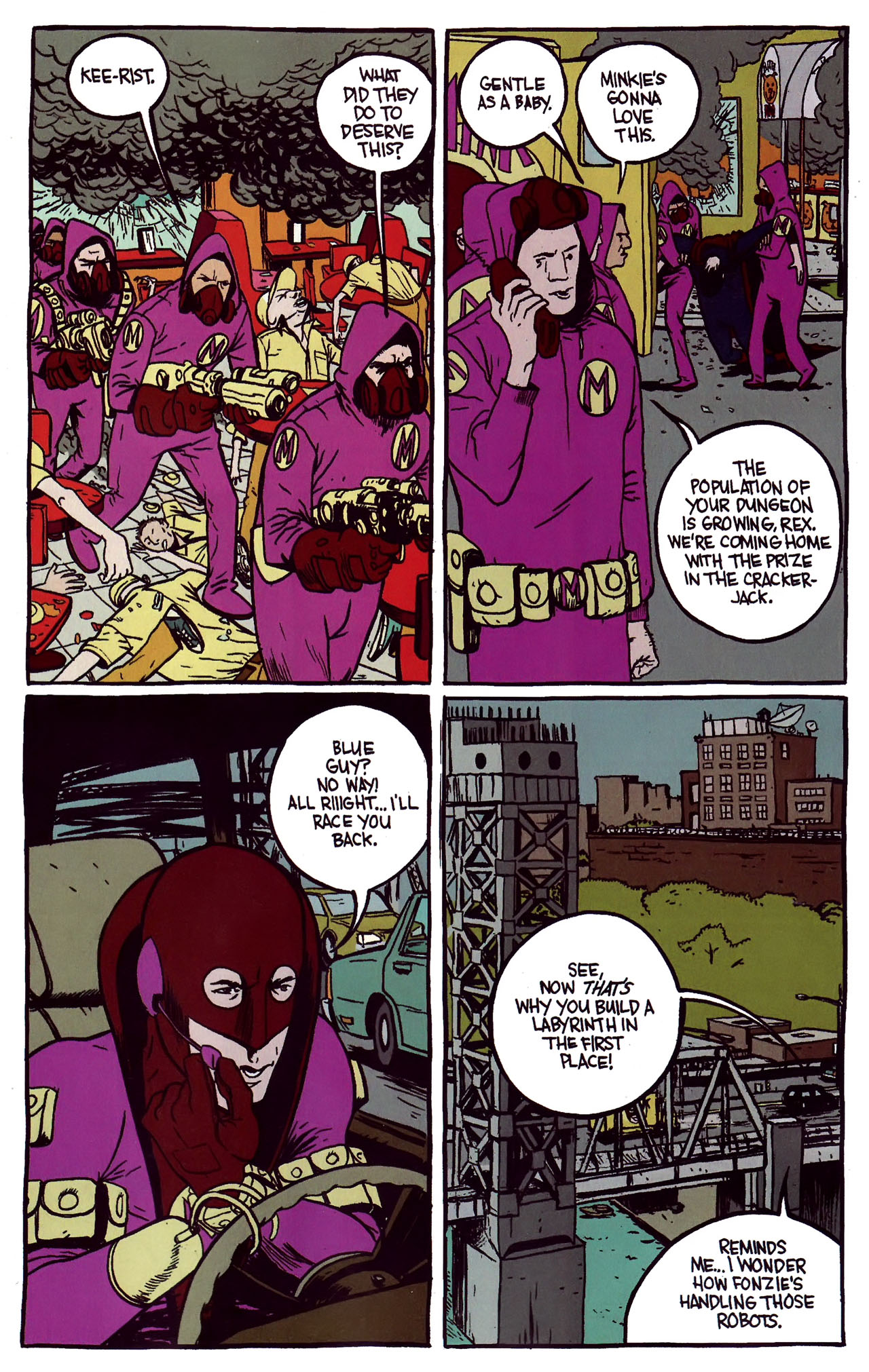 Read online Omega: The Unknown (2007) comic -  Issue #5 - 9