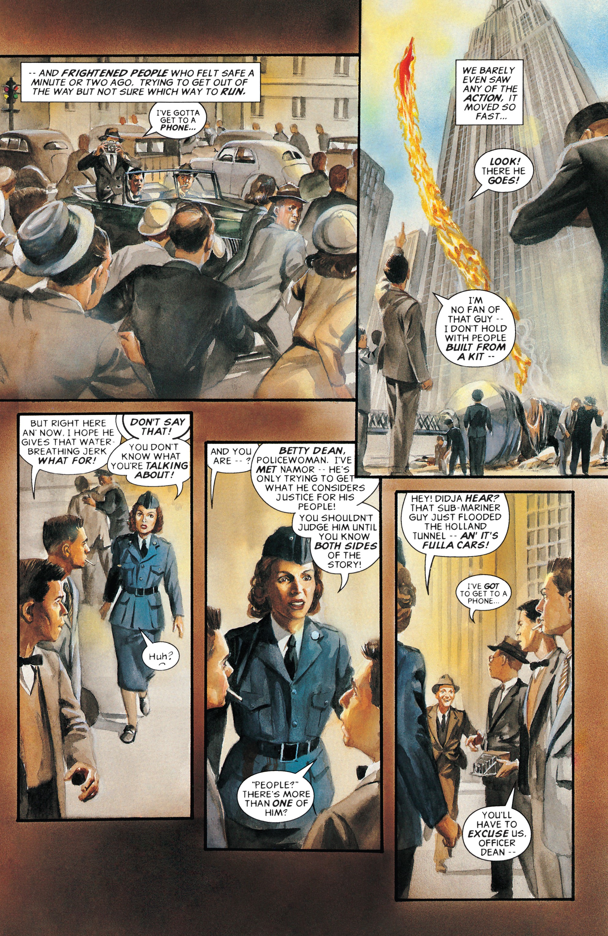 Read online Marvels Annotated comic -  Issue #1 - 31