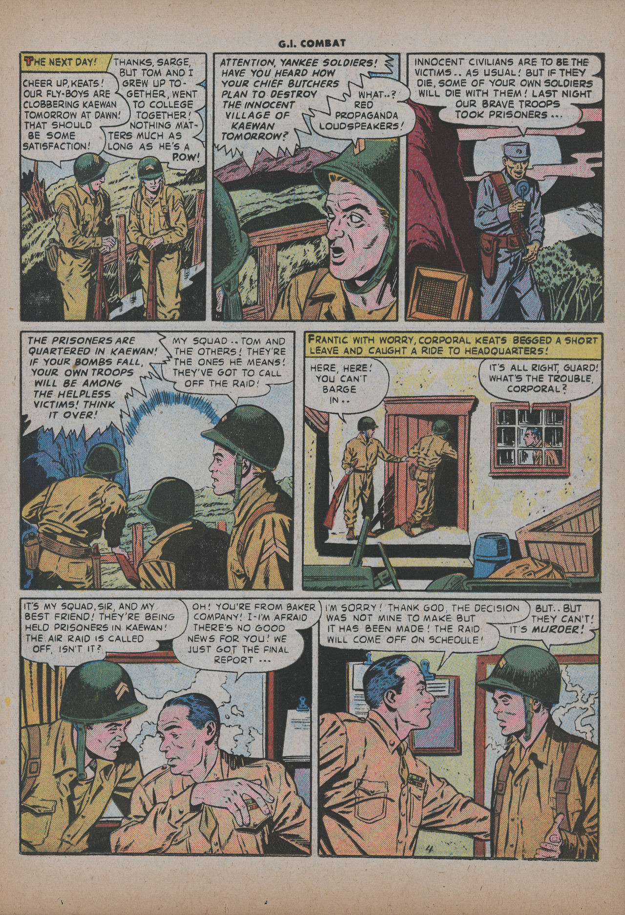 Read online G.I. Combat (1952) comic -  Issue #30 - 21