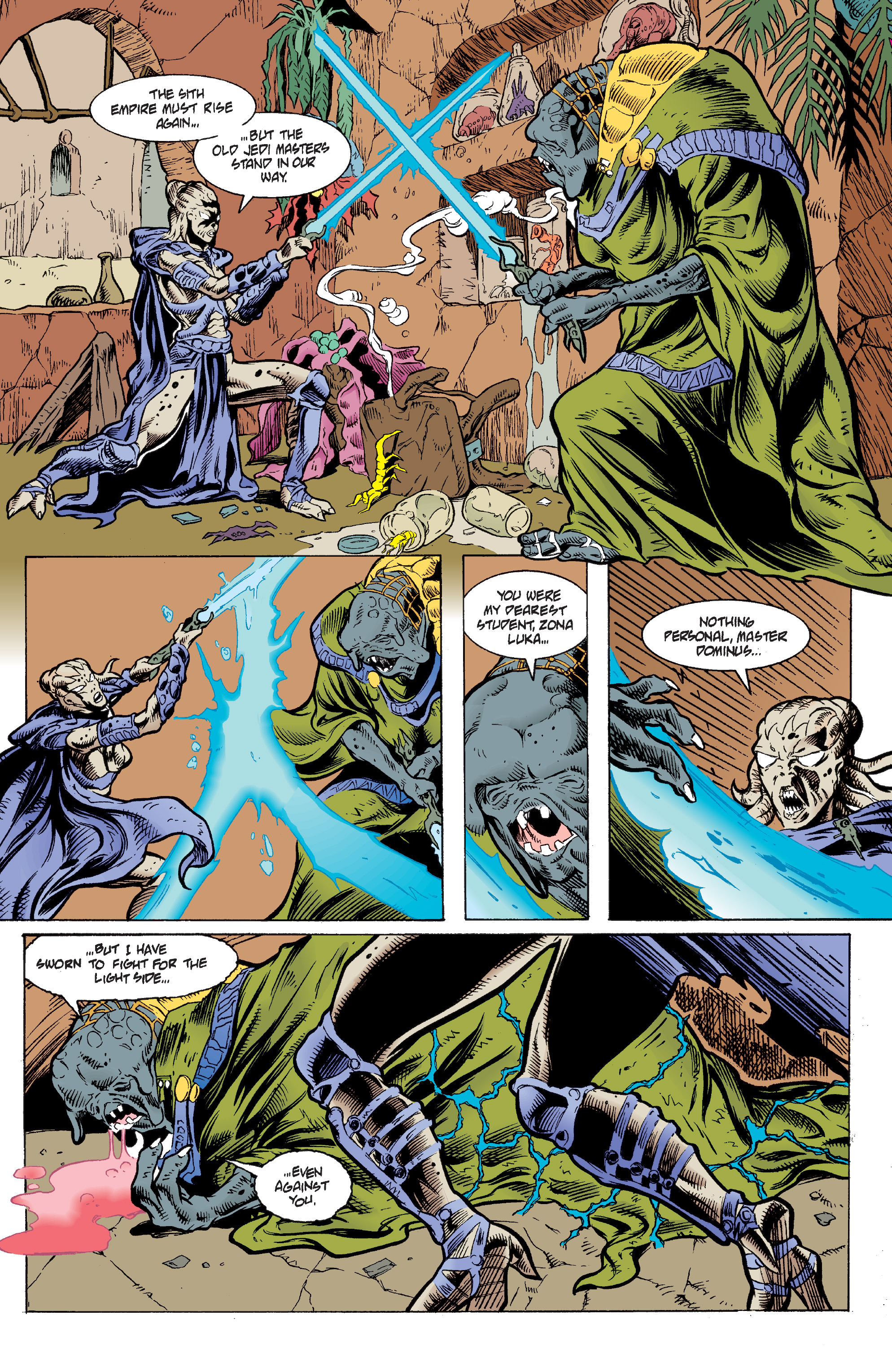 Read online Star Wars: Tales of the Jedi - The Sith War comic -  Issue #4 - 12