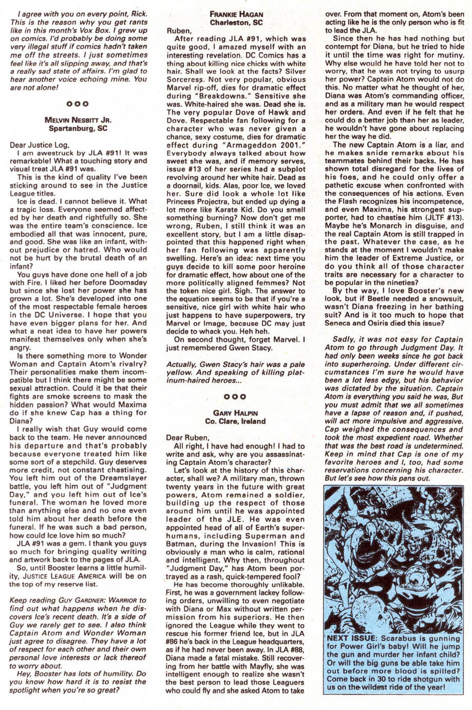 Read online Justice League America comic -  Issue #94 - 24