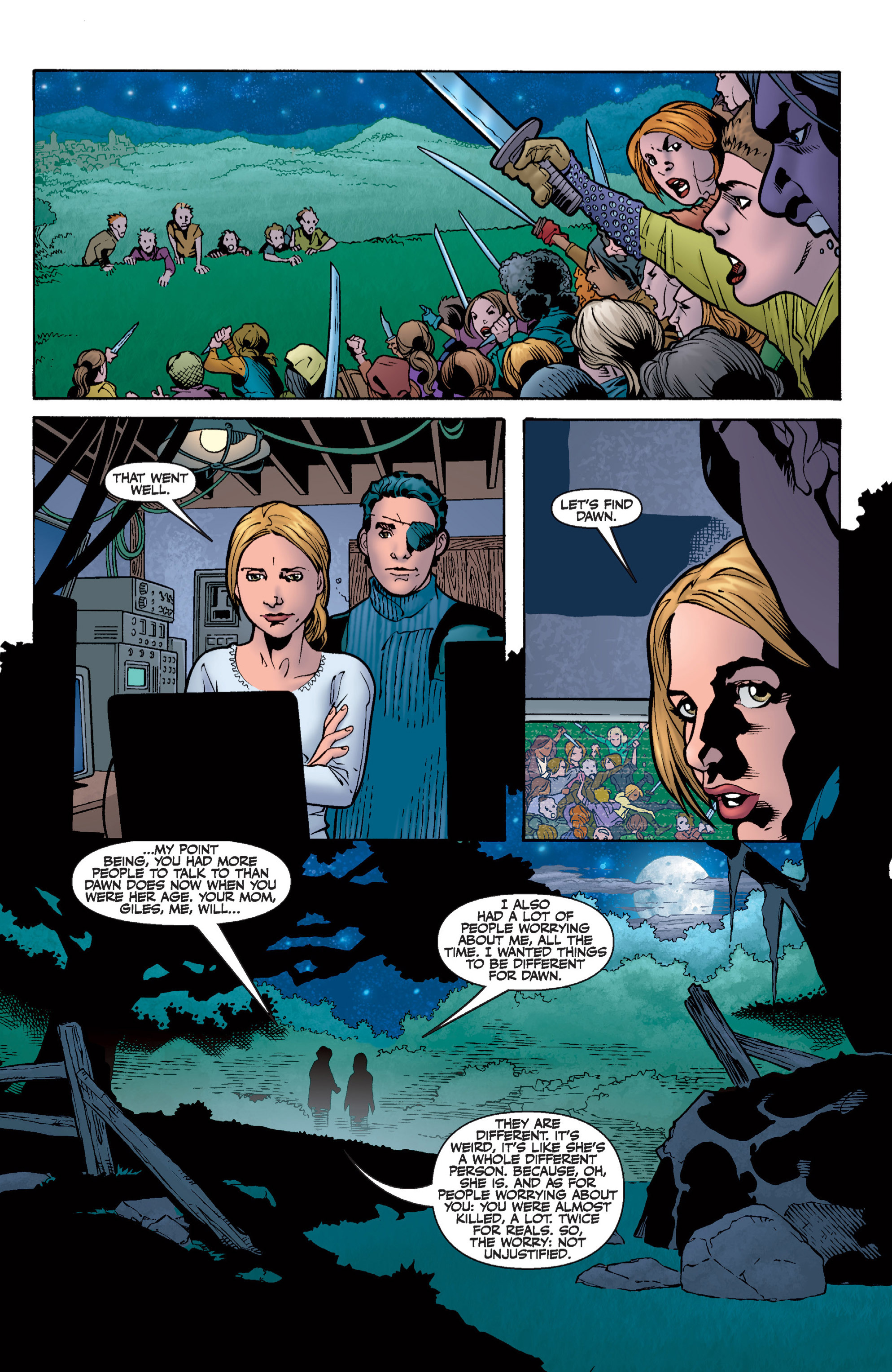 Read online Buffy the Vampire Slayer Season Eight comic -  Issue # _TPB 5 - Predators and Prey - 111