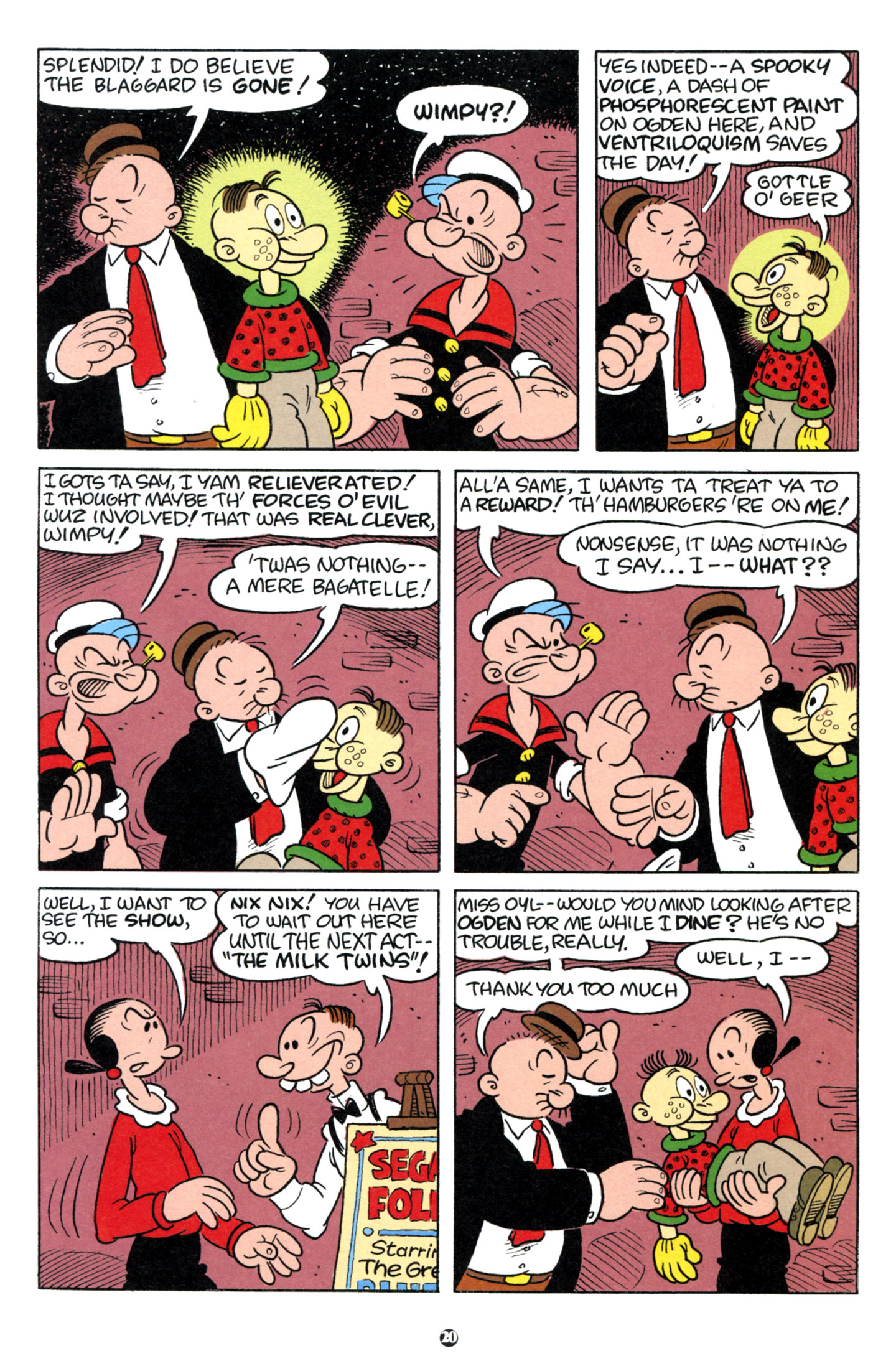 Read online Popeye (2012) comic -  Issue #11 - 22