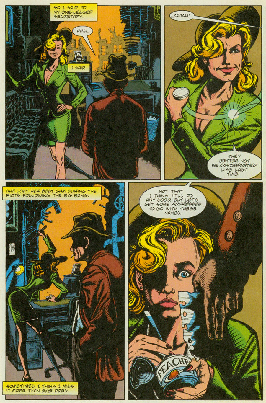 Read online Lance Barnes: Post Nuke Dick comic -  Issue #1 - 12