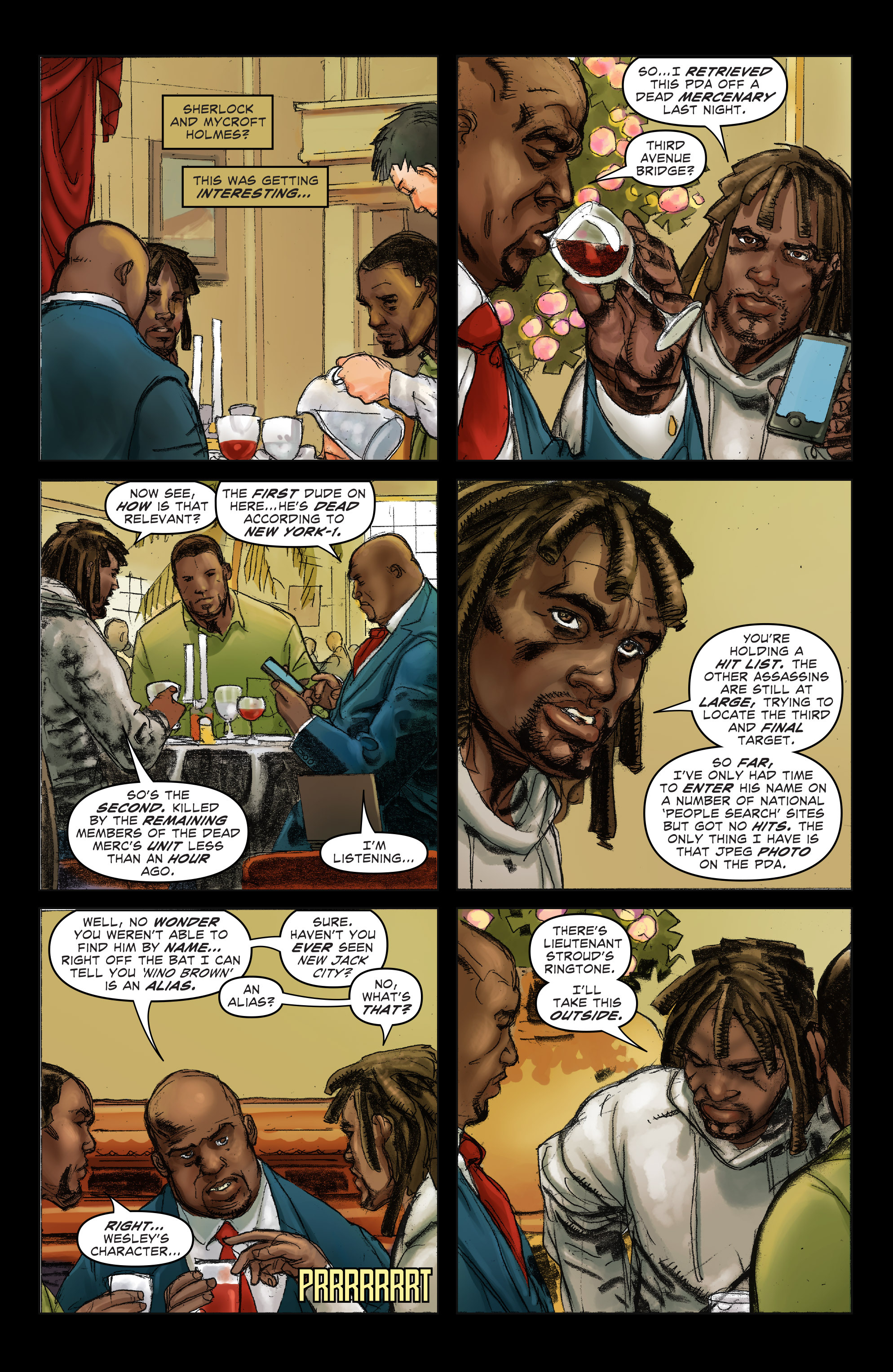 Read online Watson And Holmes comic -  Issue #3 - 8