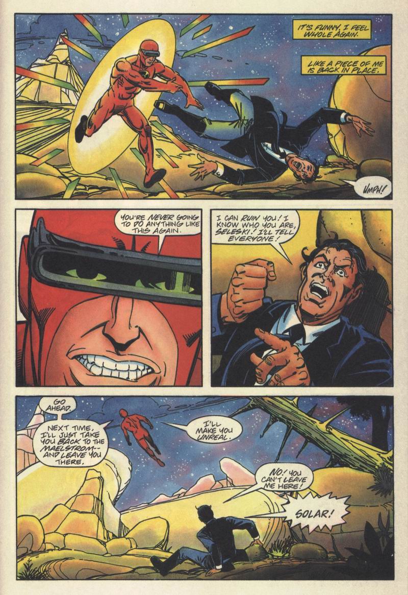 Read online Solar, Man of the Atom comic -  Issue #15 - 21