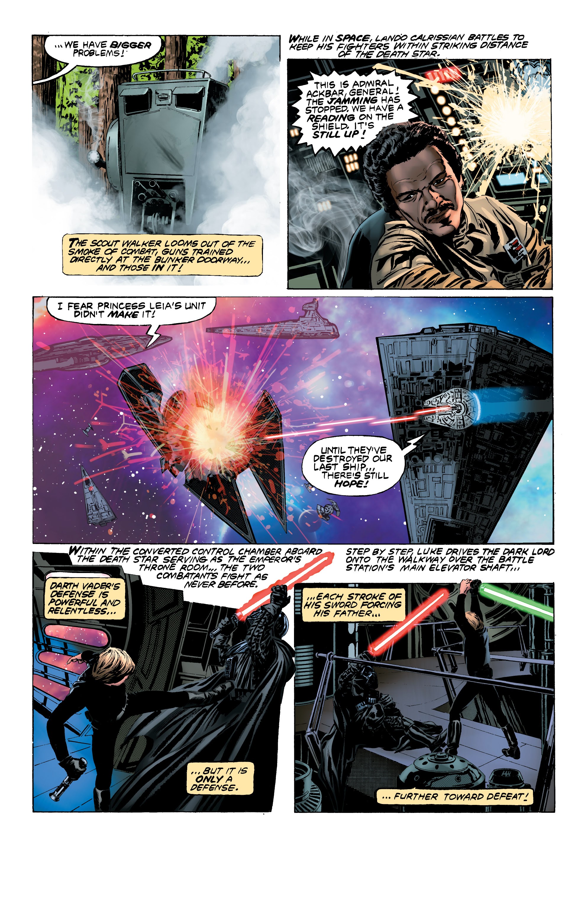 Read online Star Wars: The Original Trilogy: The Movie Adaptations comic -  Issue # TPB (Part 4) - 8