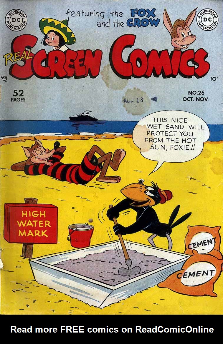 Read online Real Screen Comics comic -  Issue #26 - 1