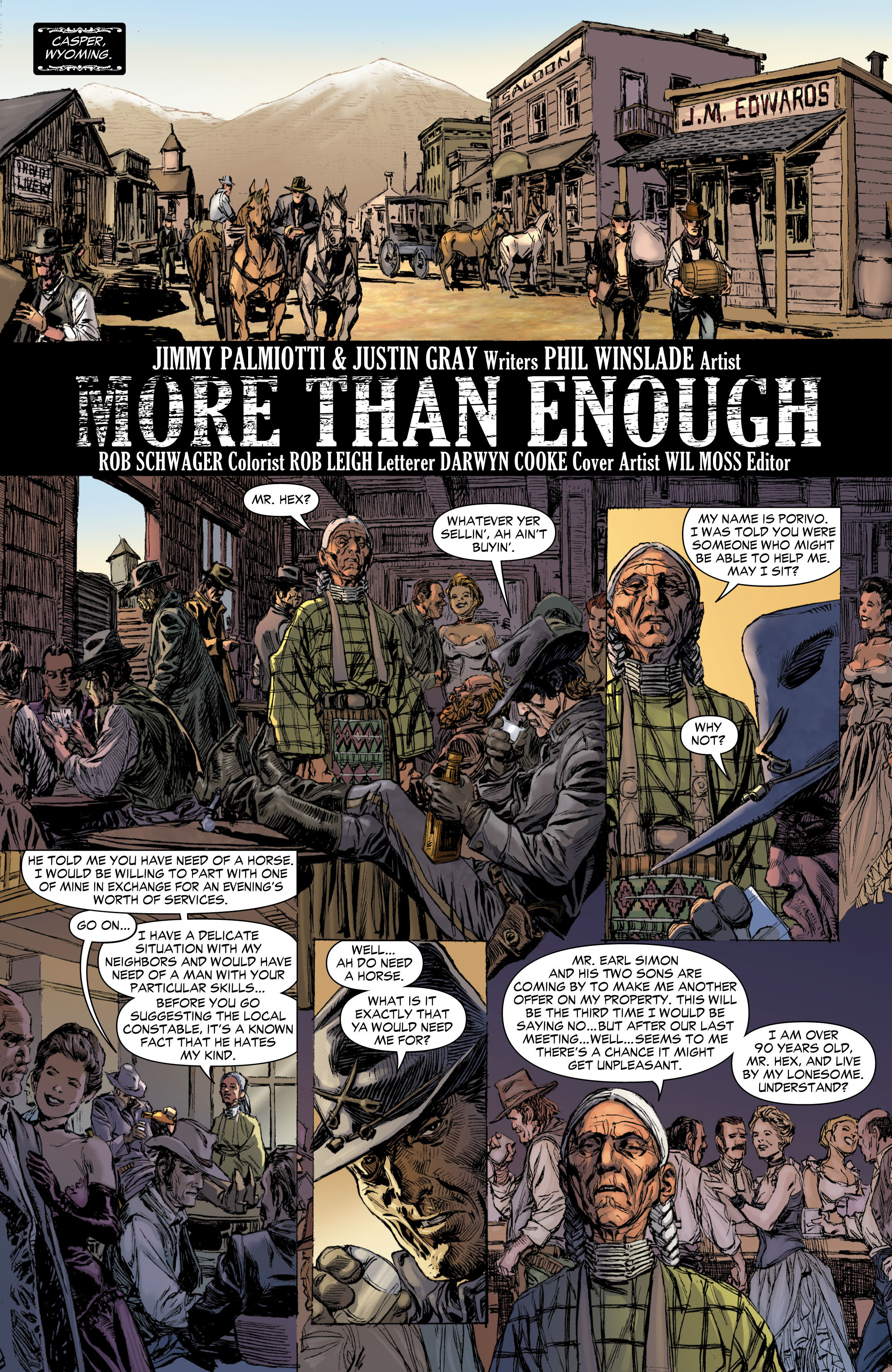 Read online Jonah Hex (2006) comic -  Issue #56 - 2
