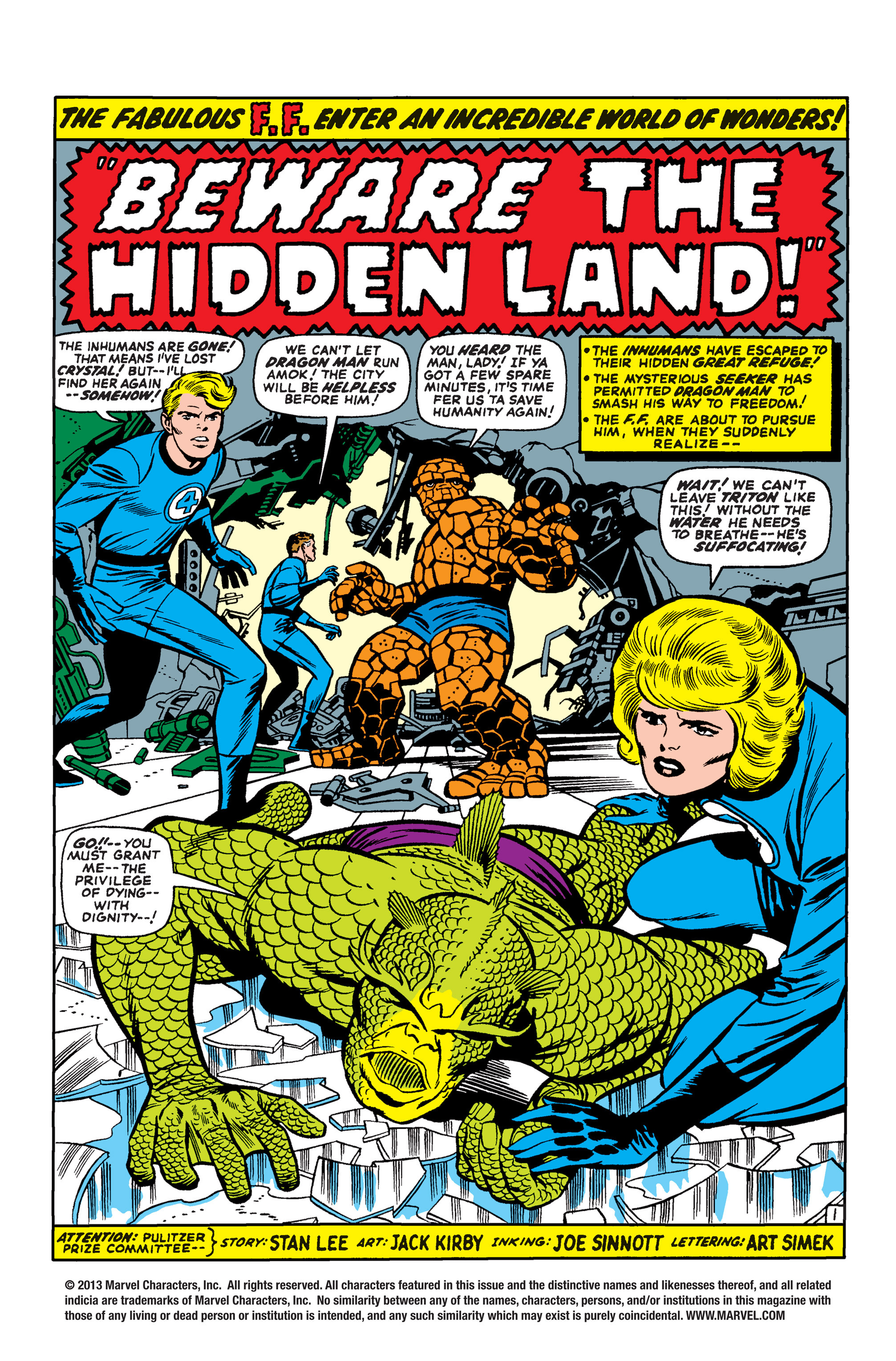 Read online Fantastic Four (1961) comic -  Issue #47 - 2