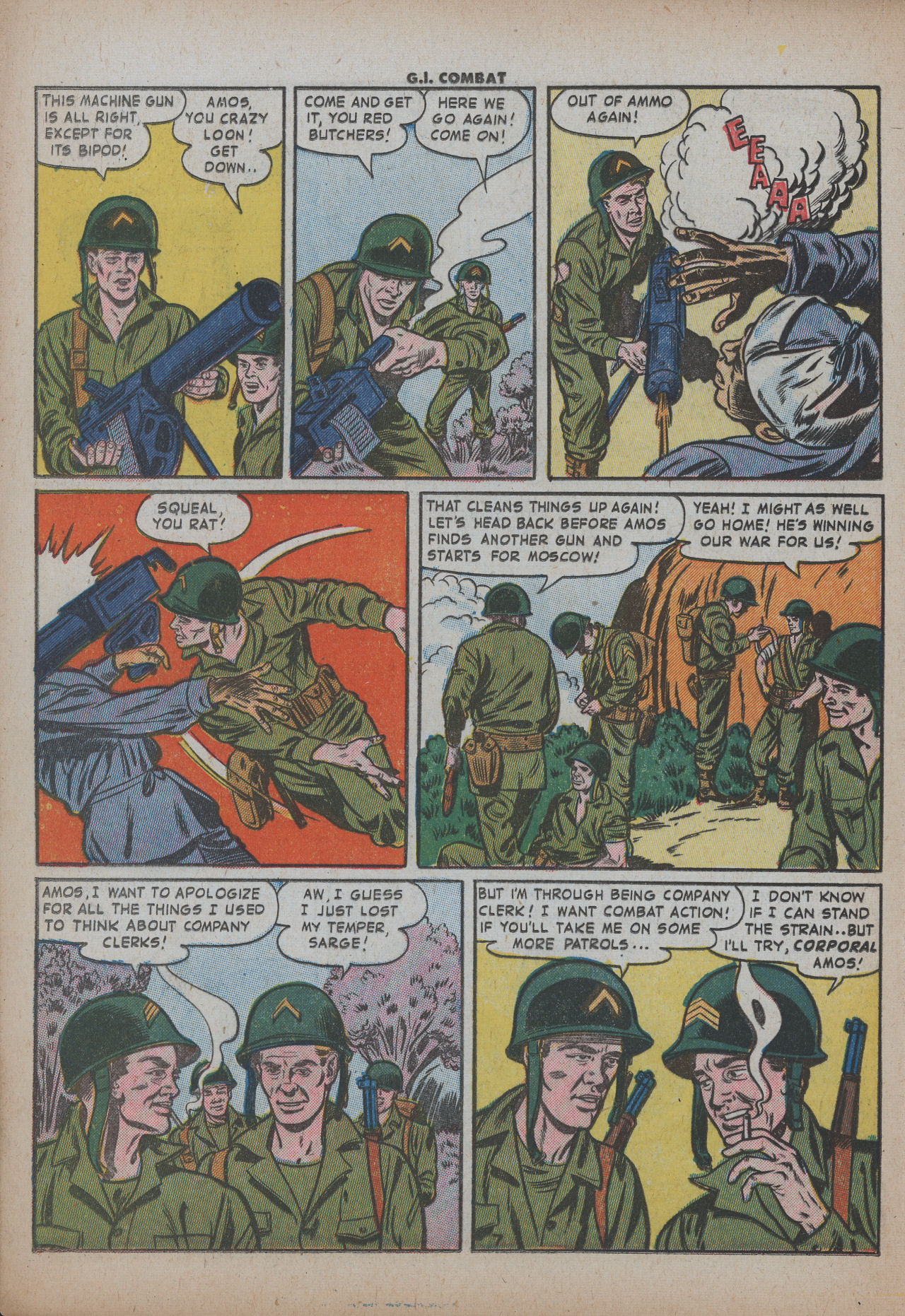 Read online G.I. Combat (1952) comic -  Issue #10 - 25
