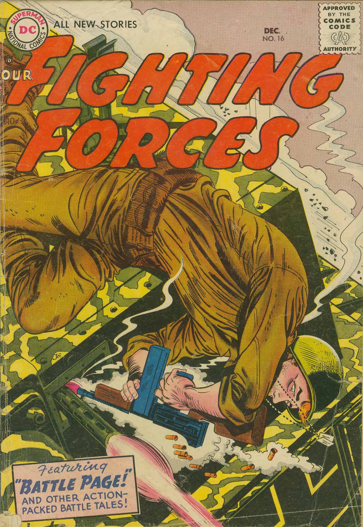Read online Our Fighting Forces comic -  Issue #16 - 1