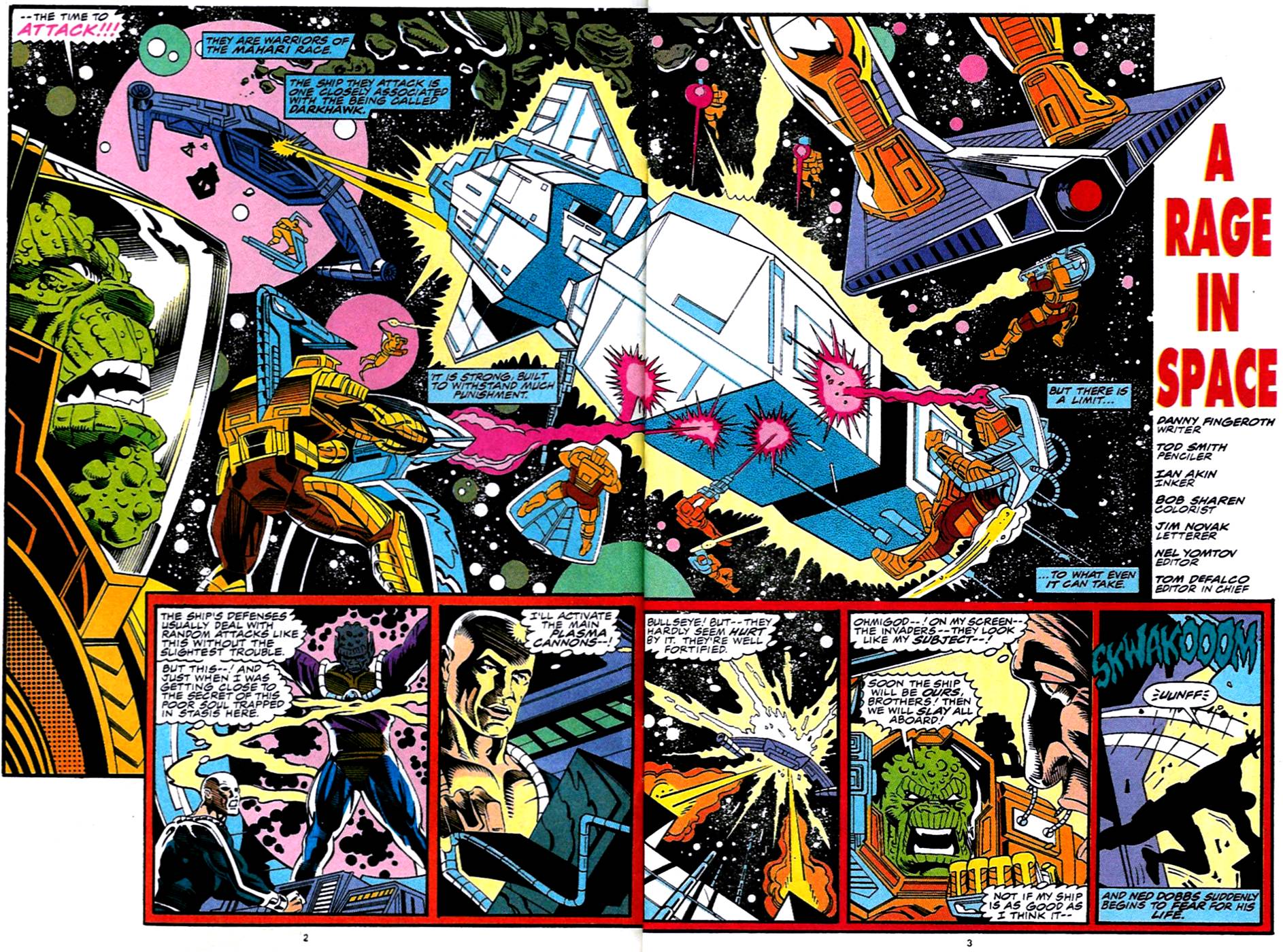 Read online Darkhawk (1991) comic -  Issue #45 - 3