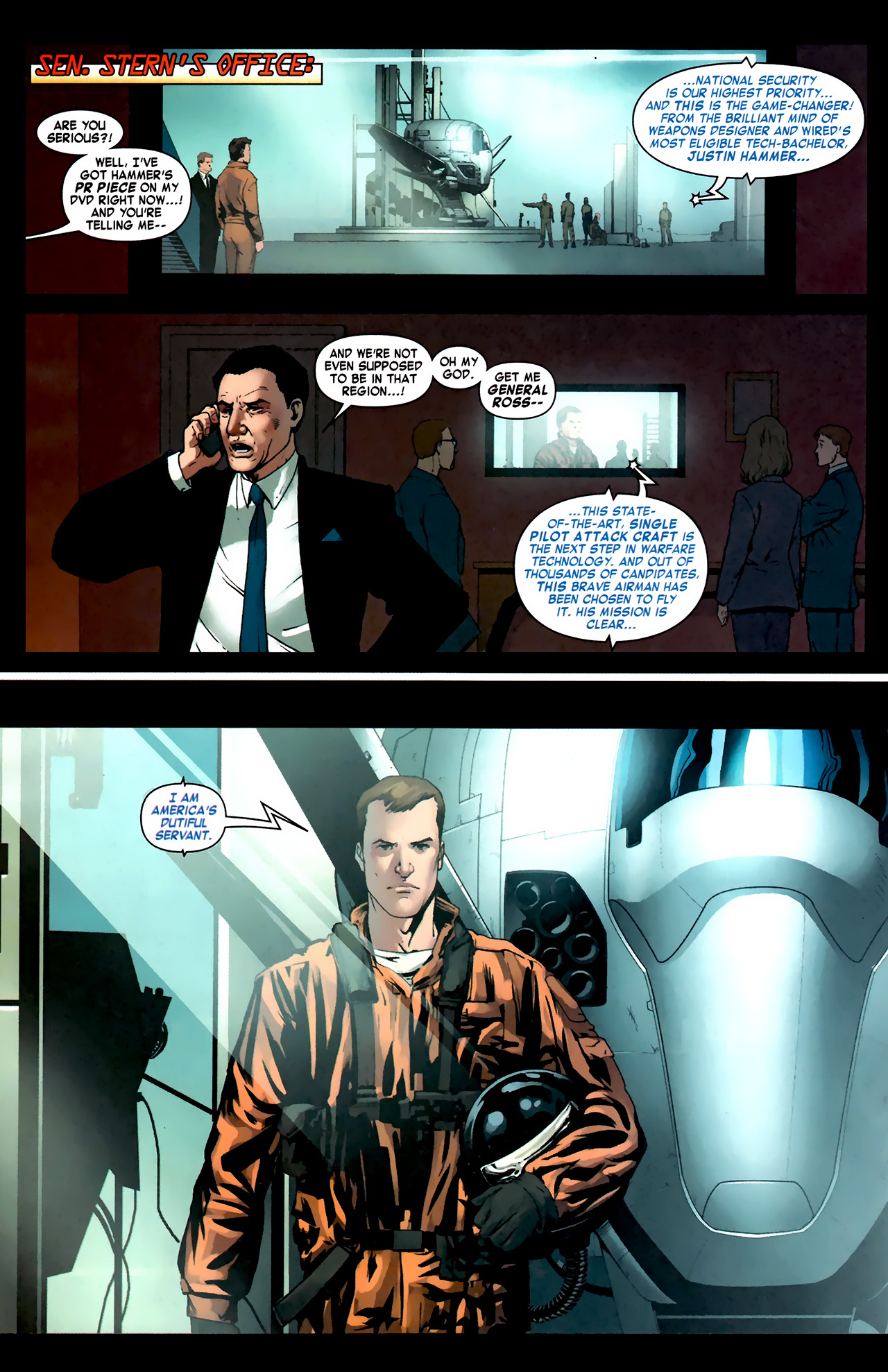 Read online Iron Man 2: Public Identity comic -  Issue #3 - 3