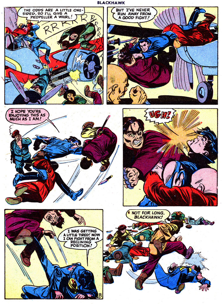 Read online Blackhawk (1957) comic -  Issue #15 - 22