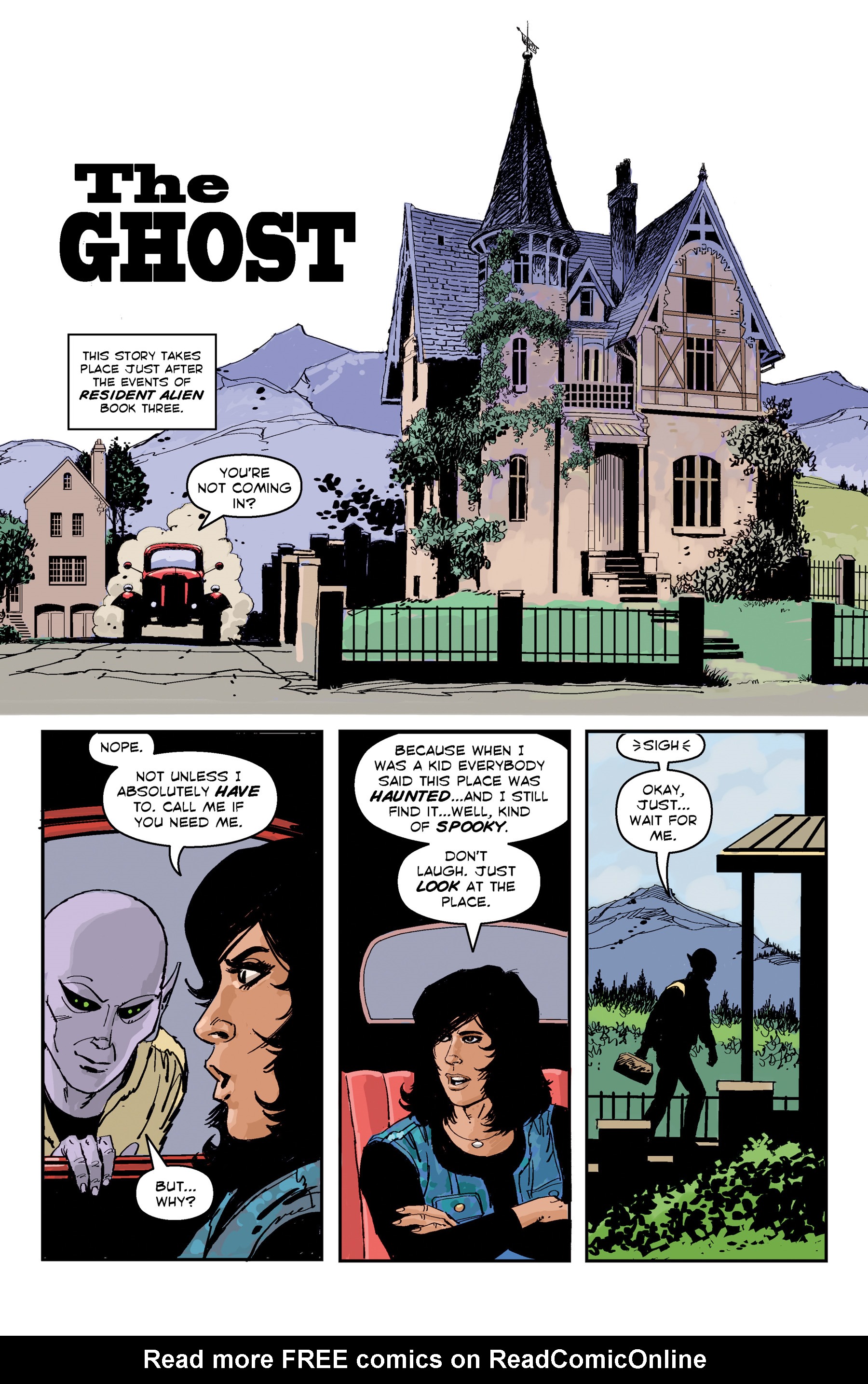 Read online Free Comic Book Day 2022 comic -  Issue # Stranger Things ft. Resident Alien - 13
