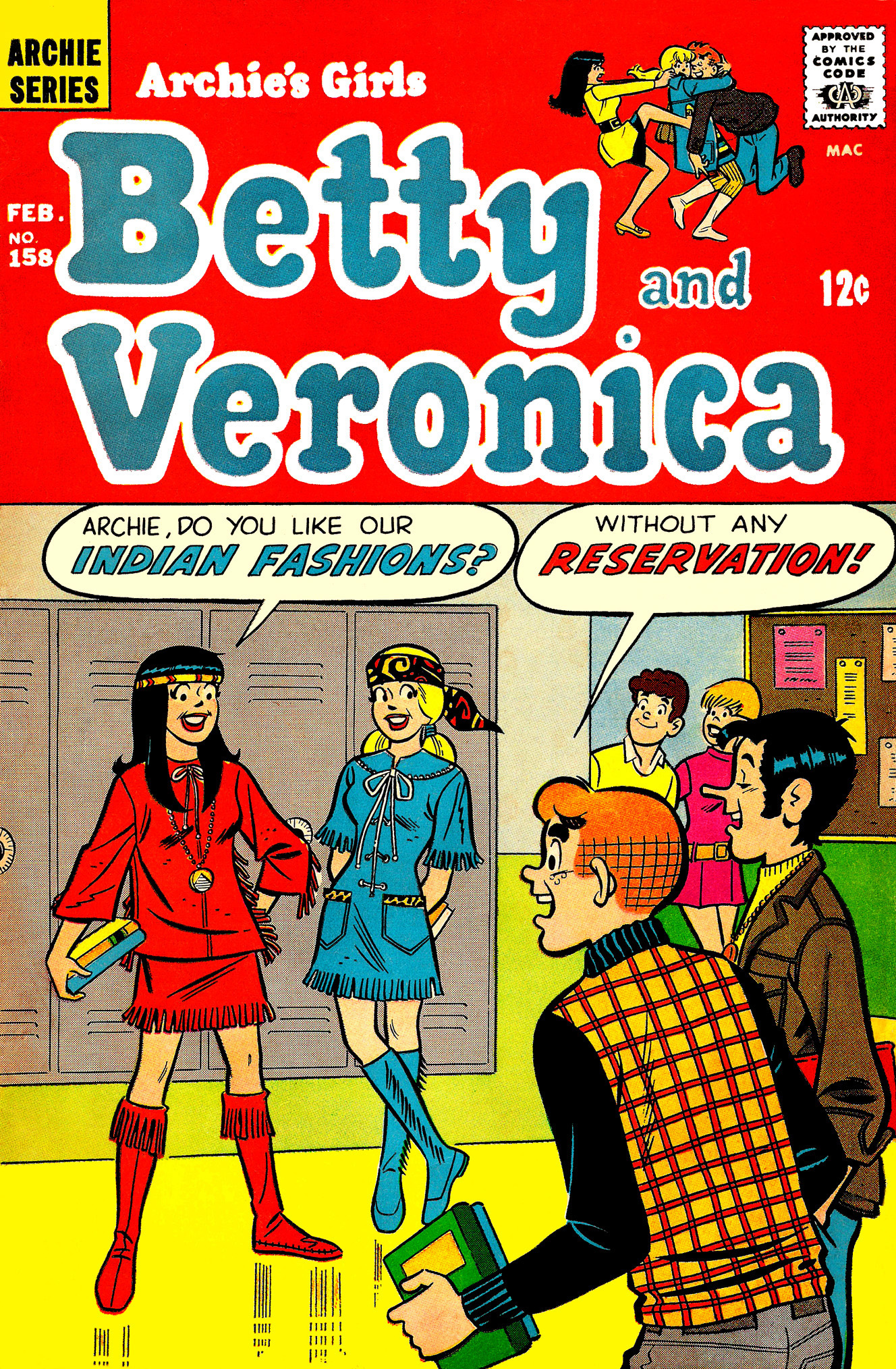 Read online Archie's Girls Betty and Veronica comic -  Issue #158 - 1