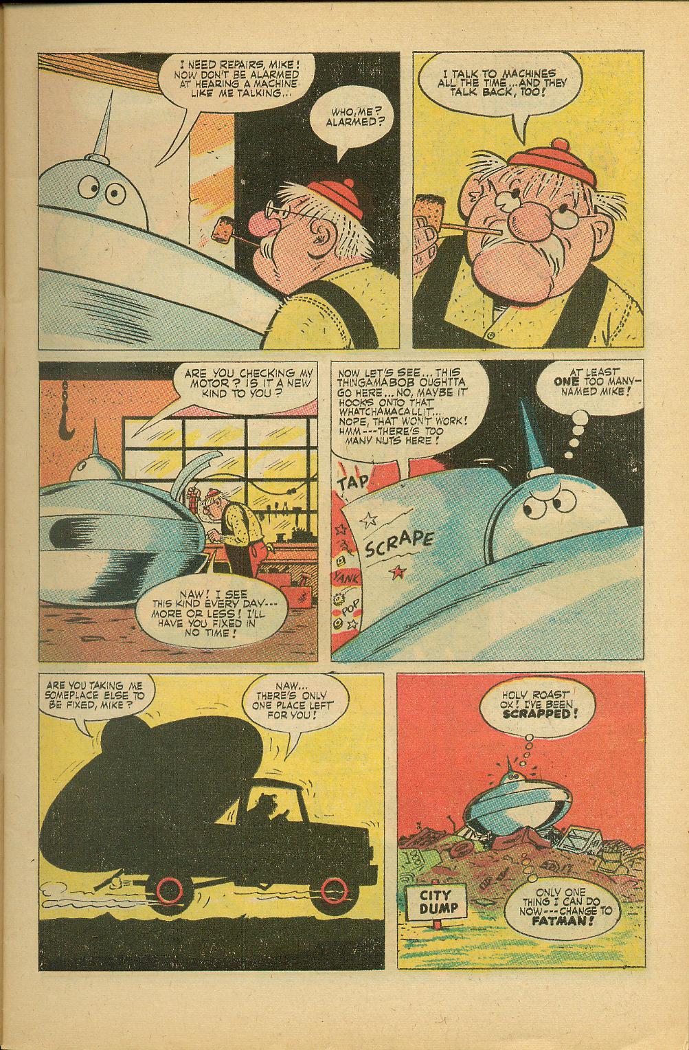 Read online Fatman, The Human Flying Saucer comic -  Issue #2 - 7