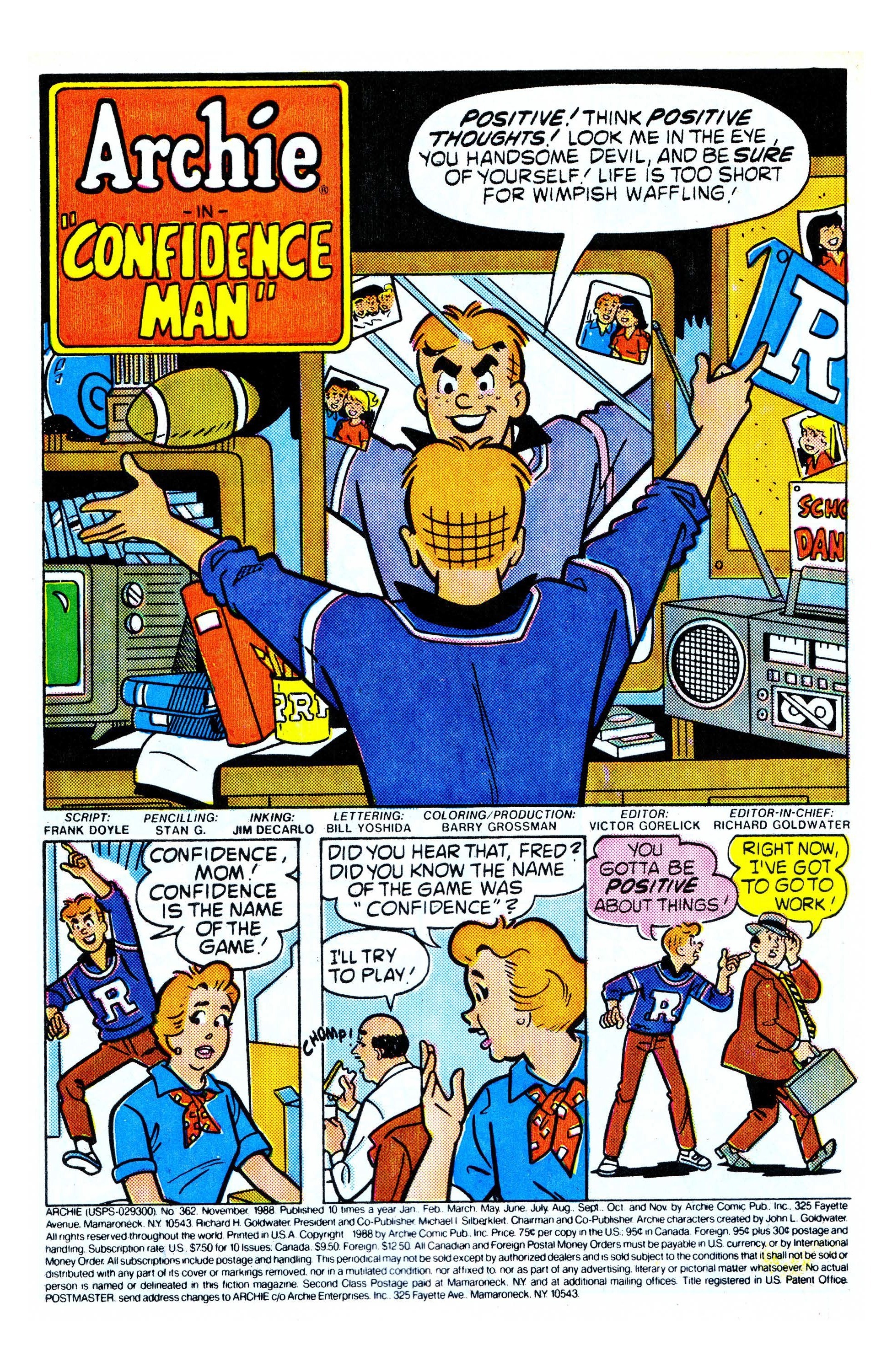 Read online Archie (1960) comic -  Issue #362 - 2