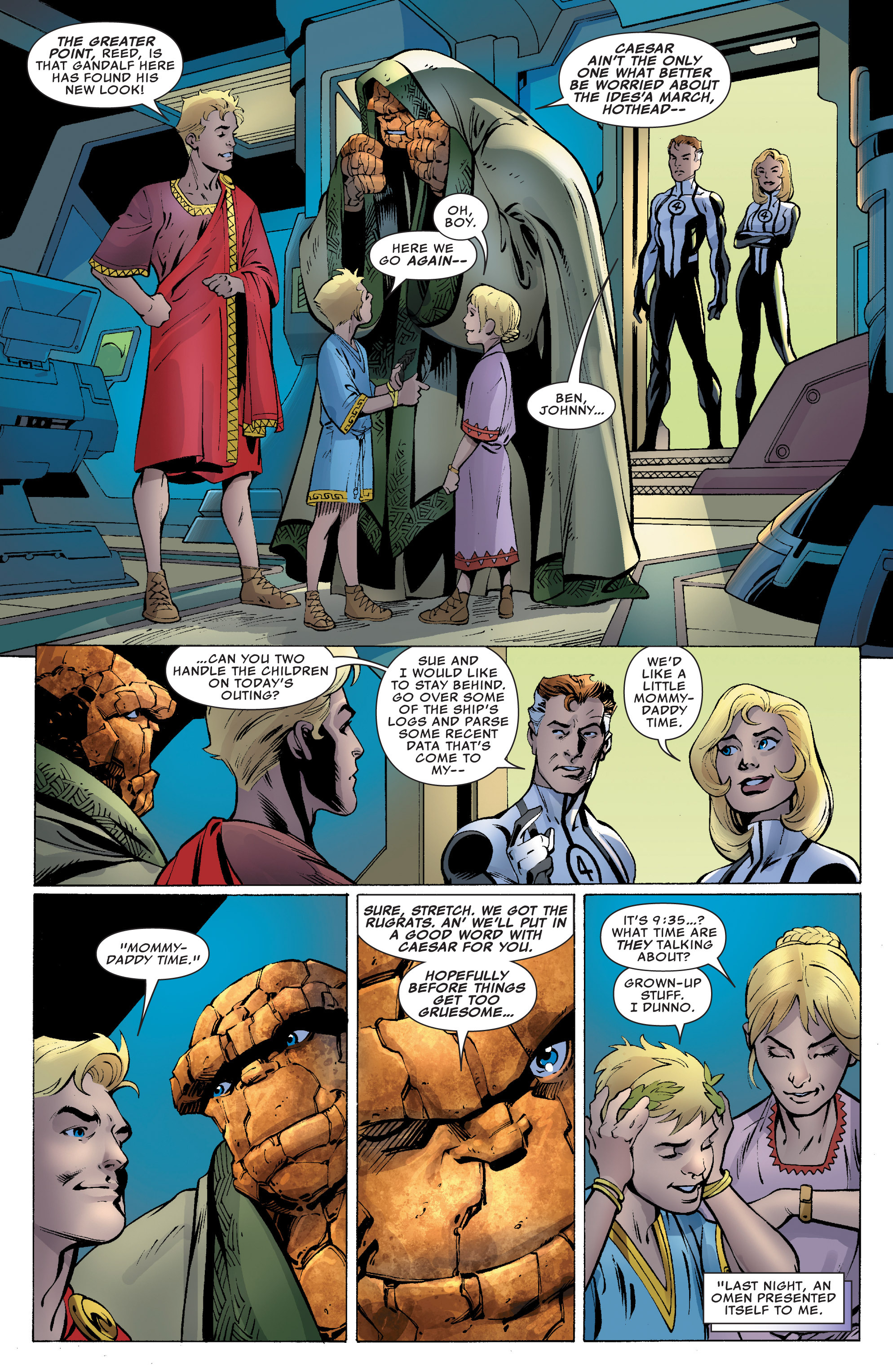 Read online Fantastic Four (2013) comic -  Issue #5 - 6