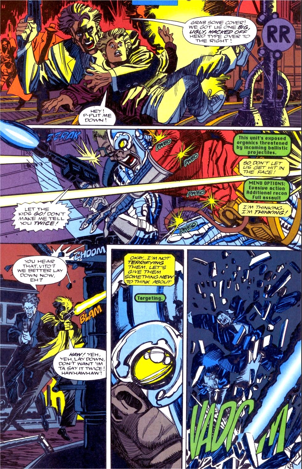 Read online Deathlok (1991) comic -  Issue #6 - 17