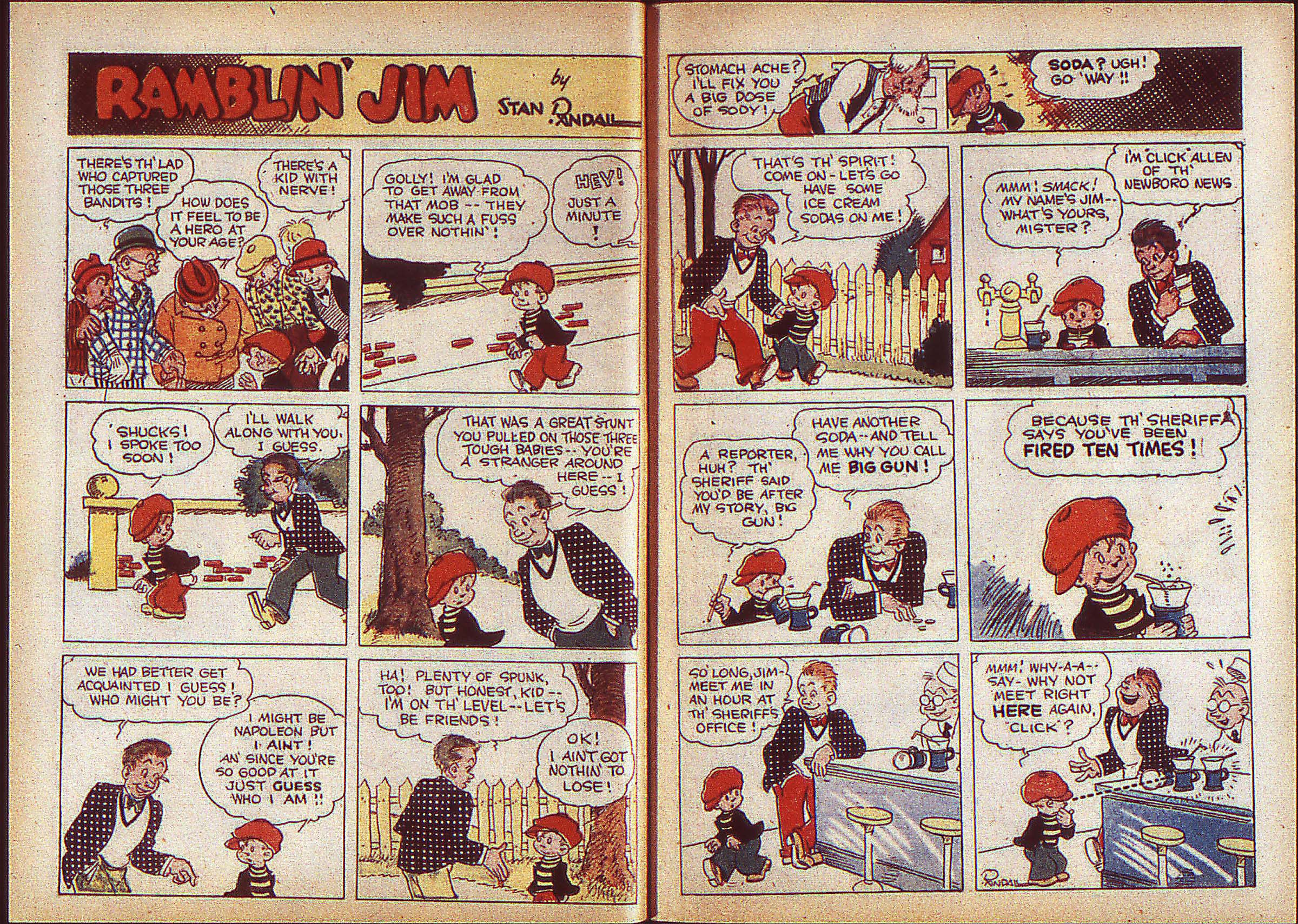 Read online Adventure Comics (1938) comic -  Issue #4 - 9
