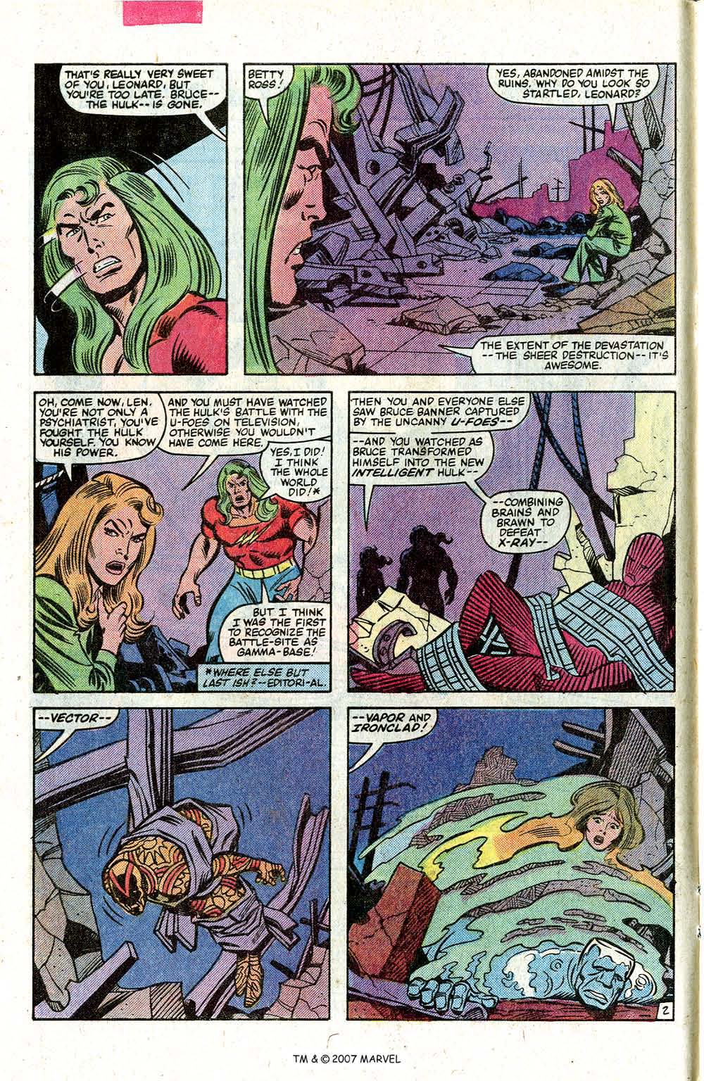 Read online The Incredible Hulk (1968) comic -  Issue #278 - 4