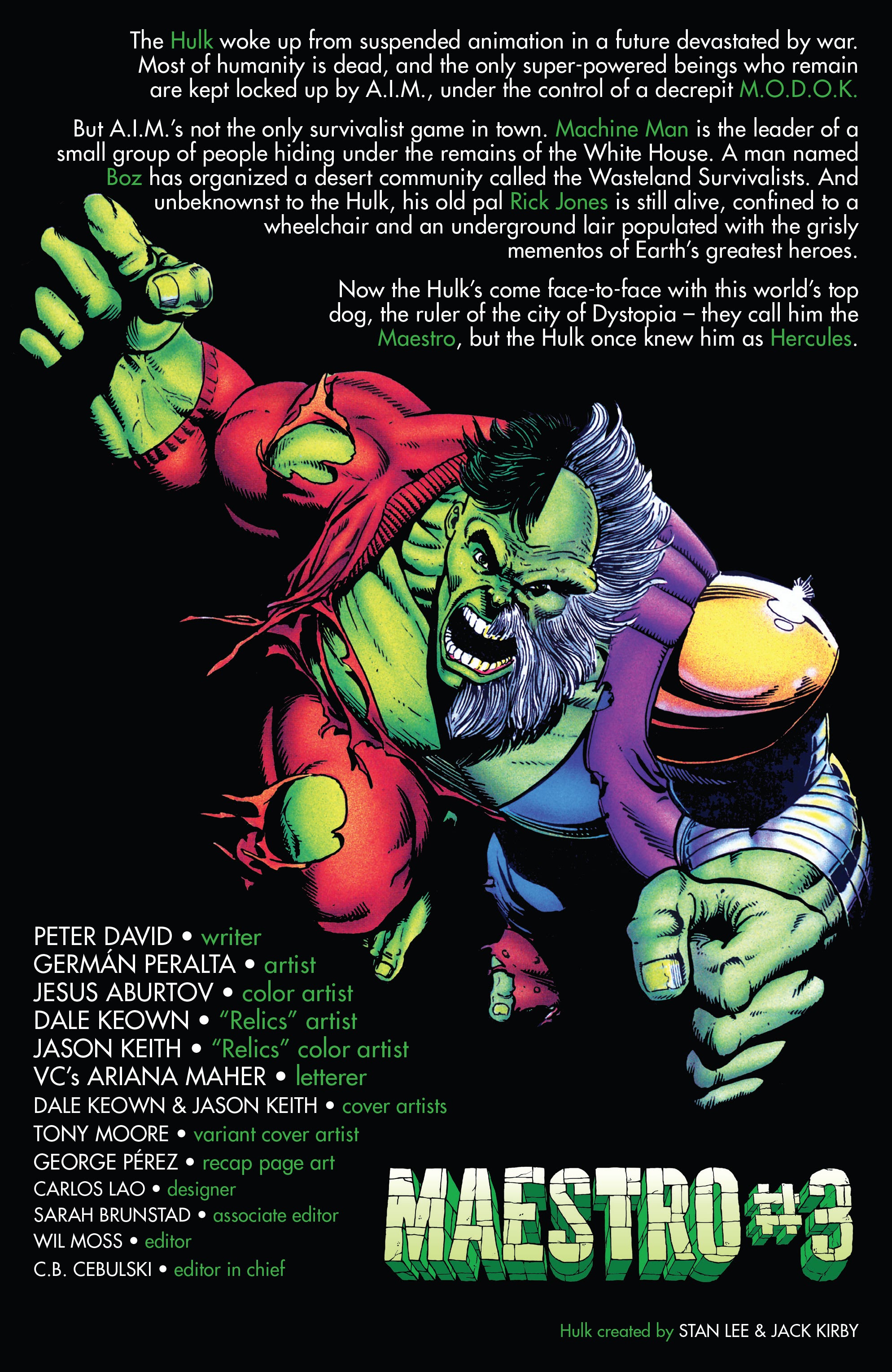 Read online Maestro comic -  Issue #3 - 2