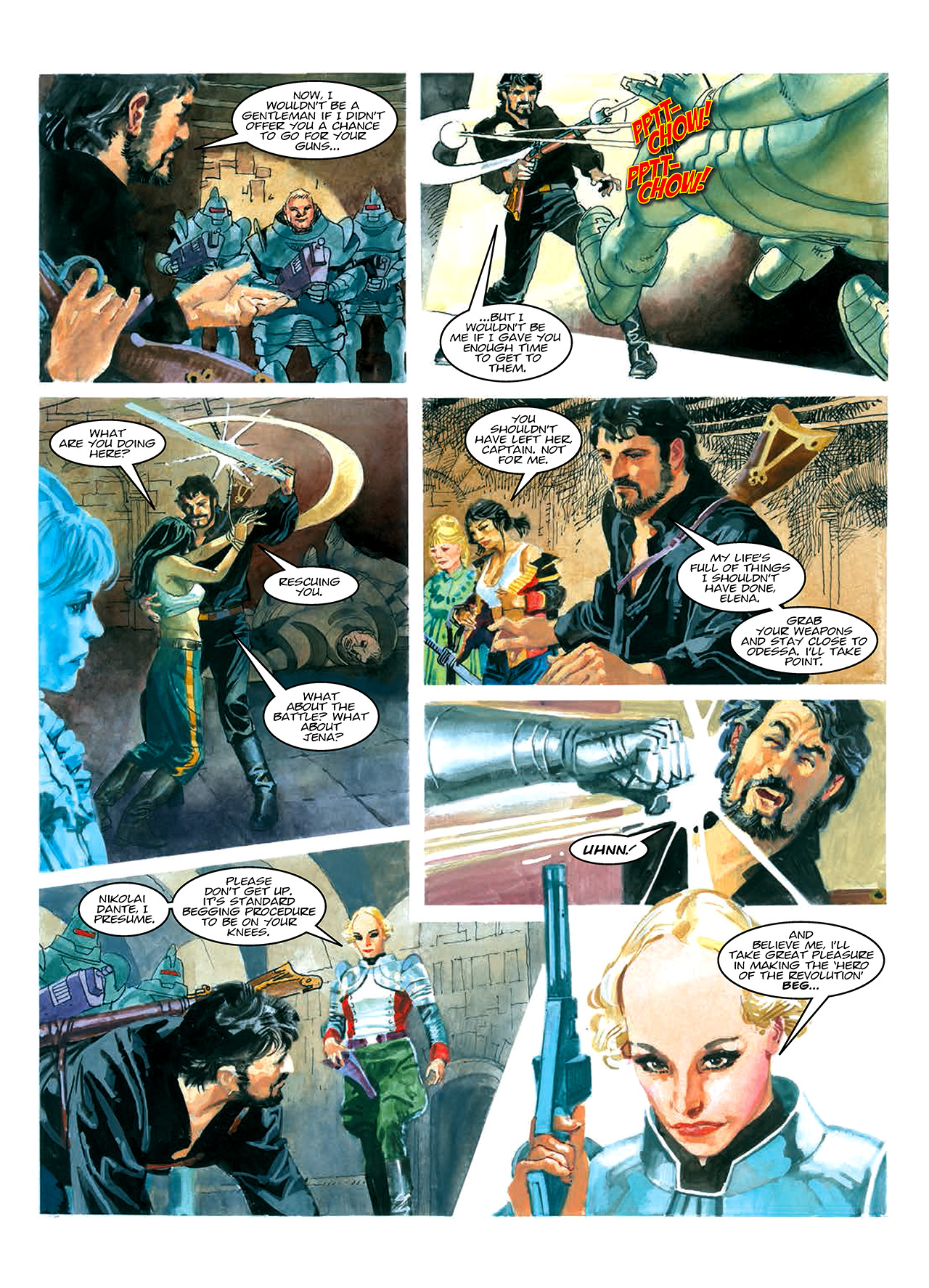 Read online Nikolai Dante comic -  Issue # TPB 10 - 59
