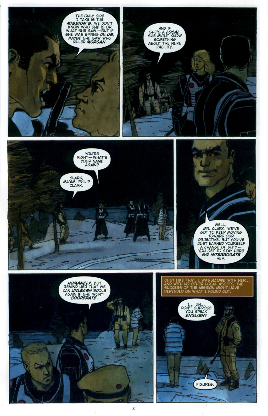 Read online CVO: Covert Vampiric Operations - Human Touch comic -  Issue # Full - 10