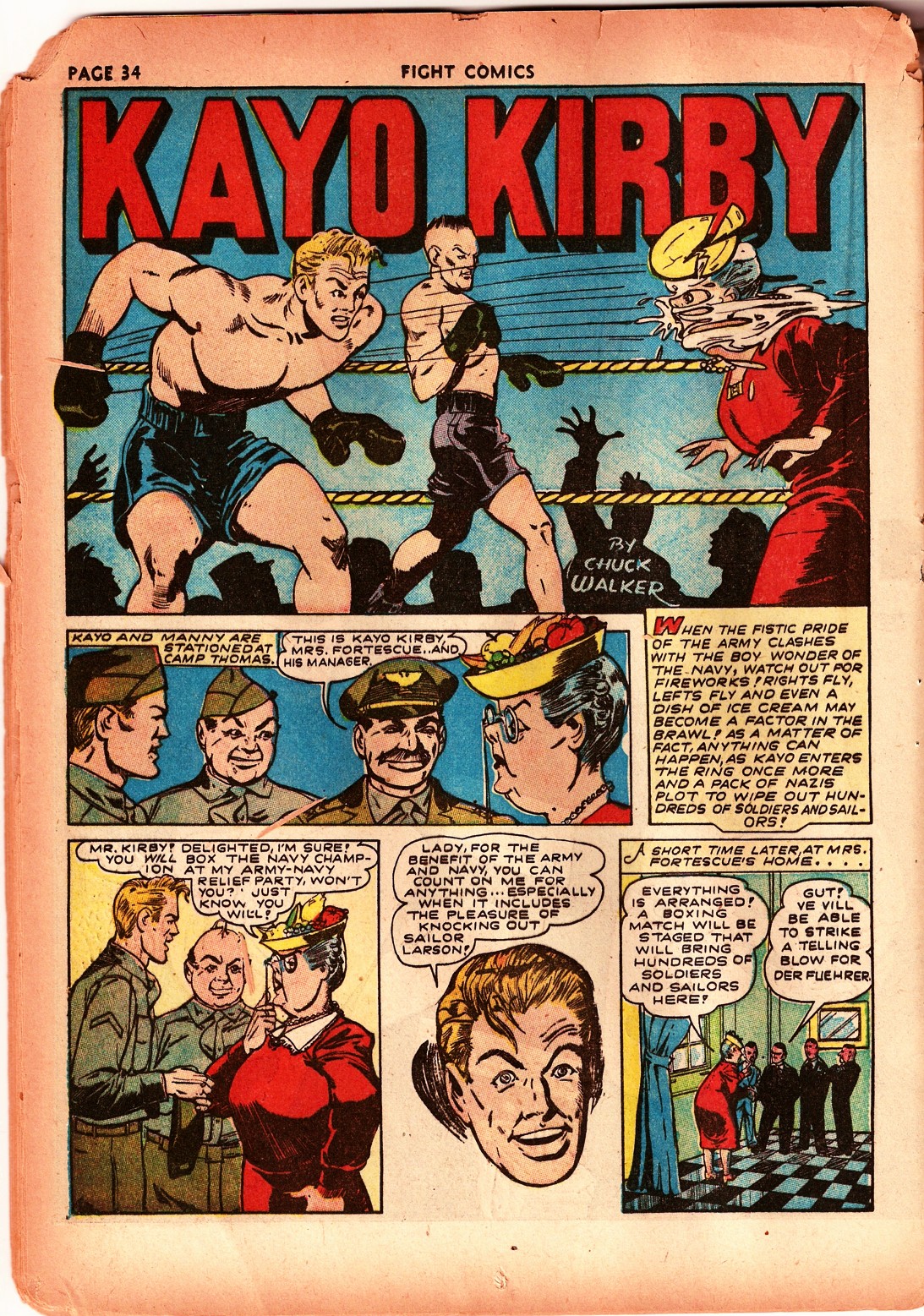 Read online Fight Comics comic -  Issue #23 - 36
