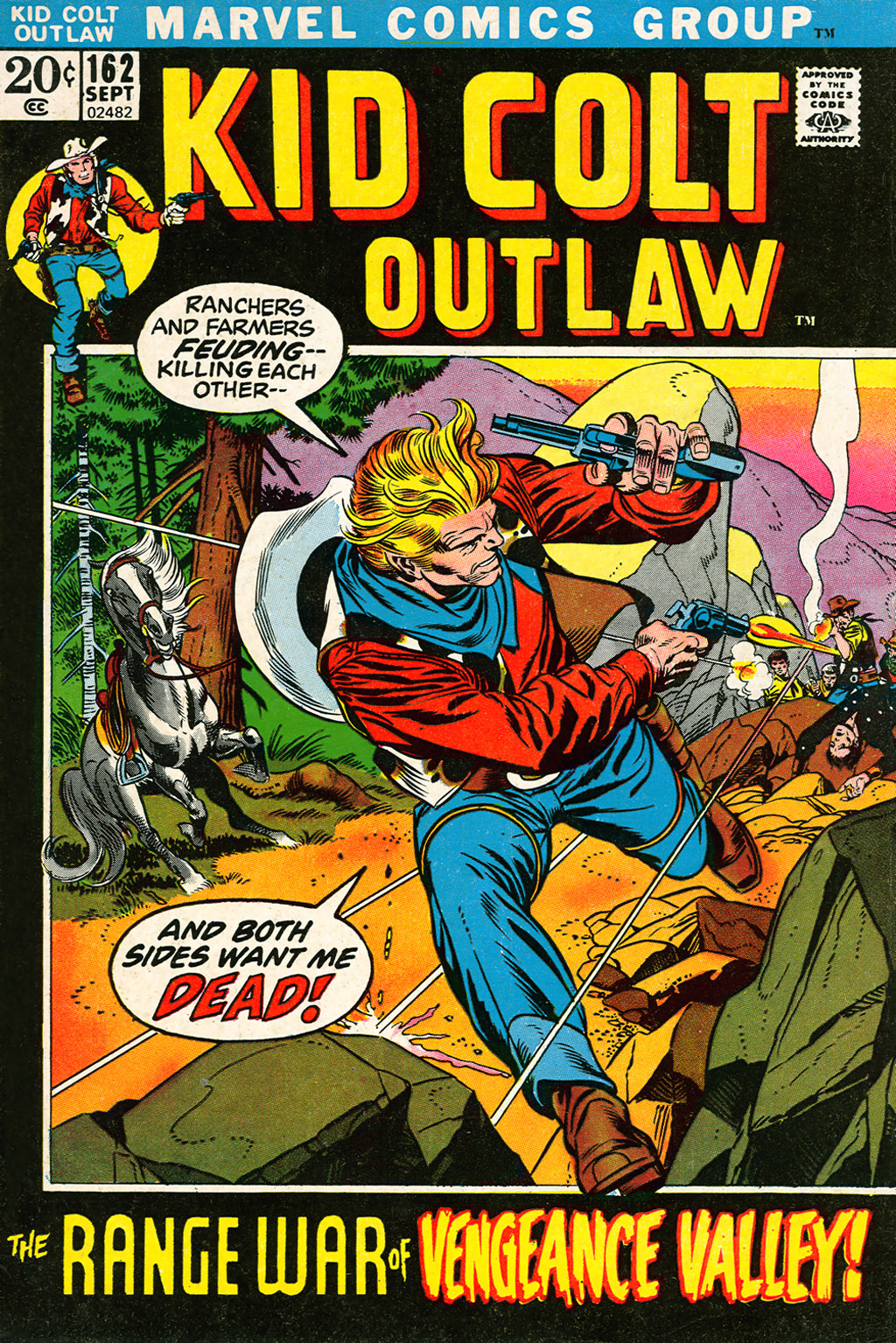 Read online Kid Colt Outlaw comic -  Issue #162 - 1