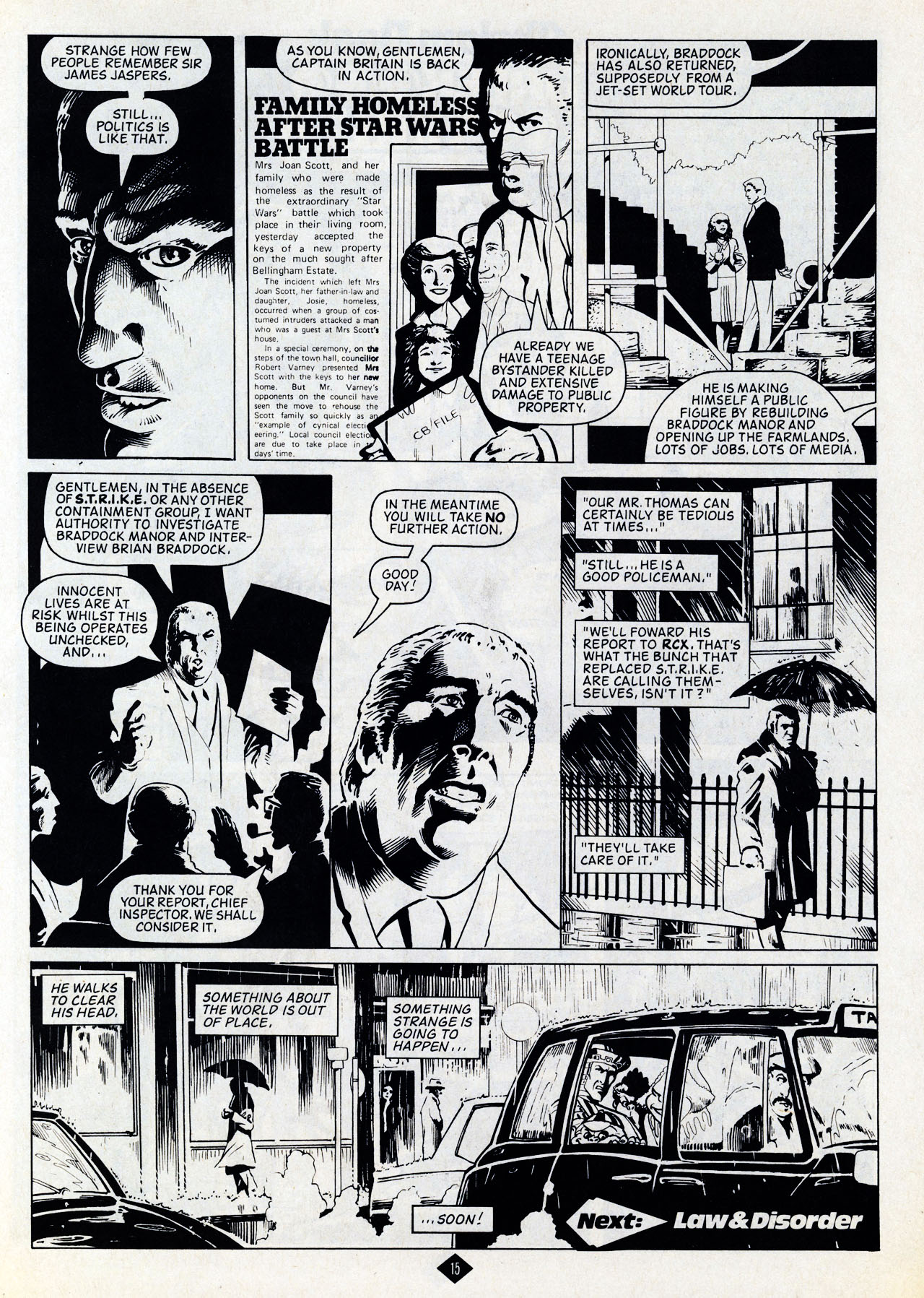 Read online Captain Britain (1985) comic -  Issue #1 - 15