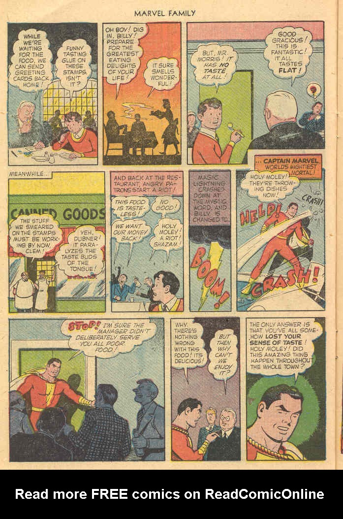Read online The Marvel Family comic -  Issue #57 - 18