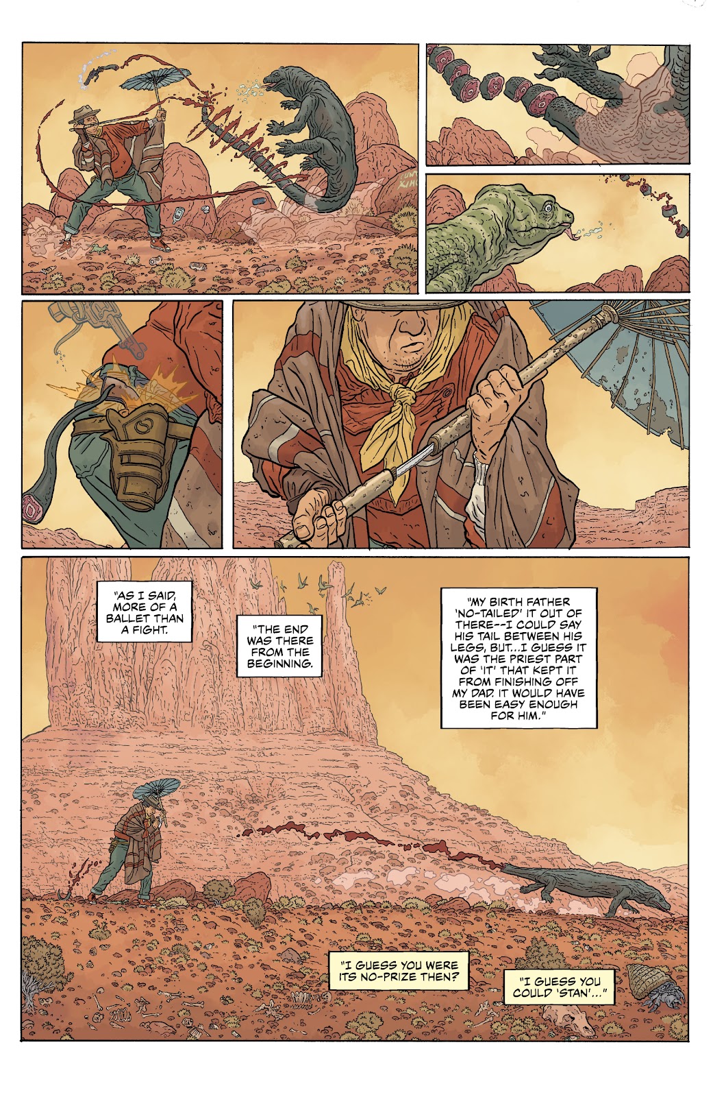 Shaolin Cowboy: Cruel to Be Kin issue 1 - Page 13