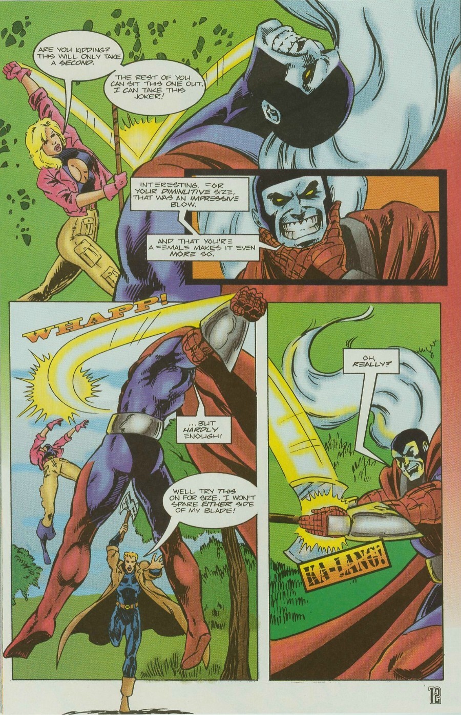Read online Ex-Mutants comic -  Issue #11 - 15
