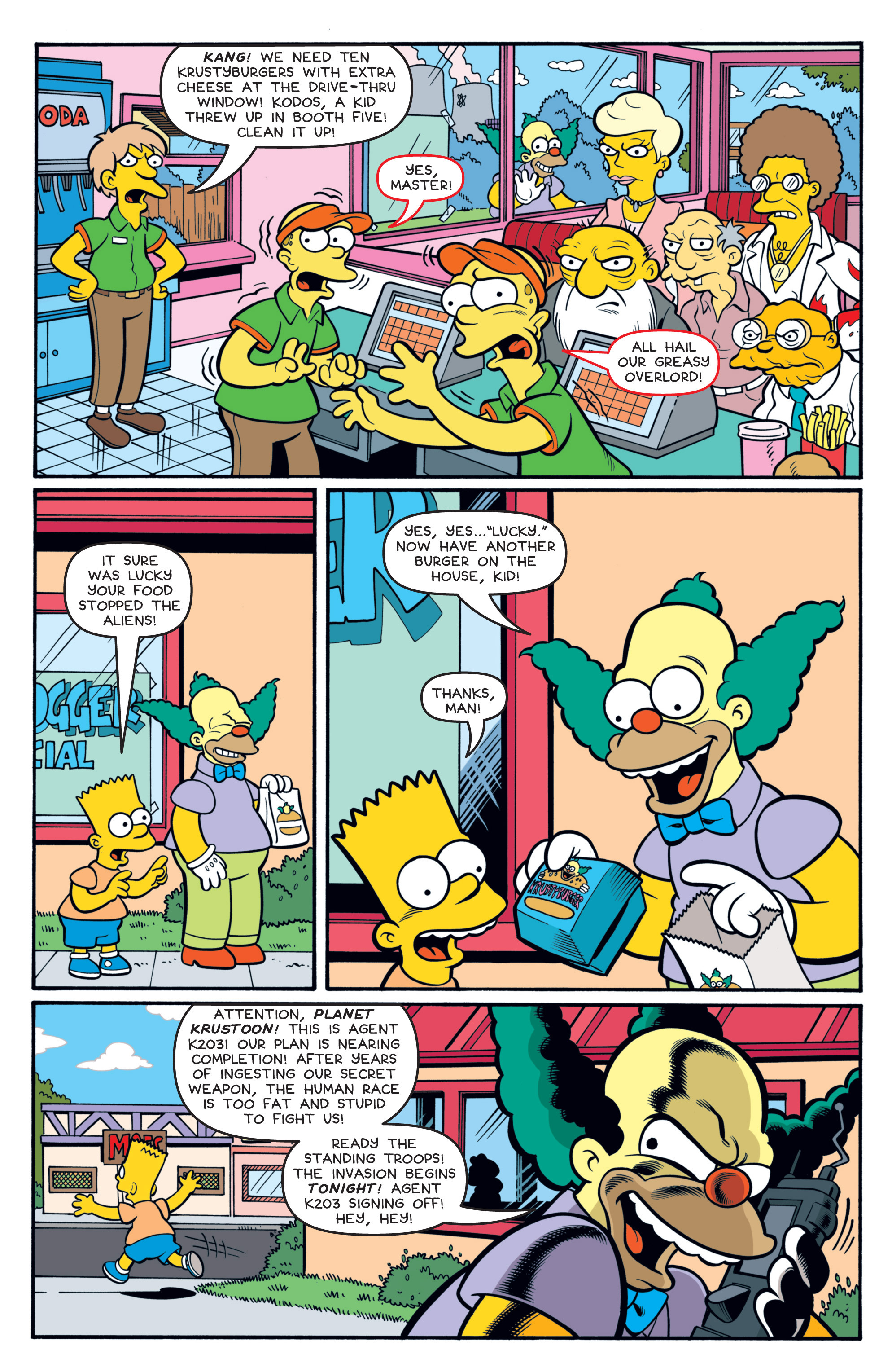 Read online Treehouse of Horror comic -  Issue #19 - 26