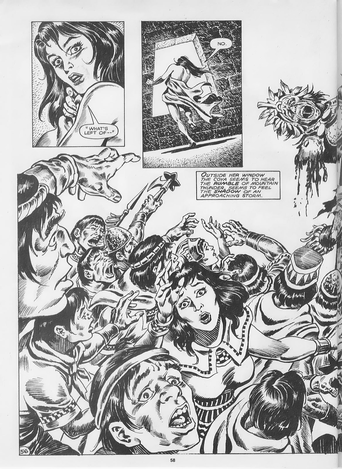 The Savage Sword Of Conan issue 166 - Page 61