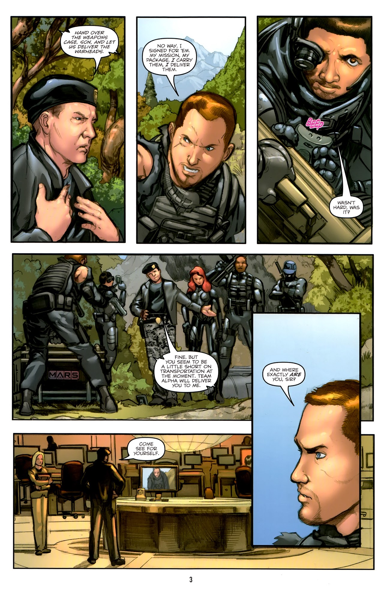 Read online G.I. Joe: Rise Of Cobra Movie Adaptation comic -  Issue #2 - 6