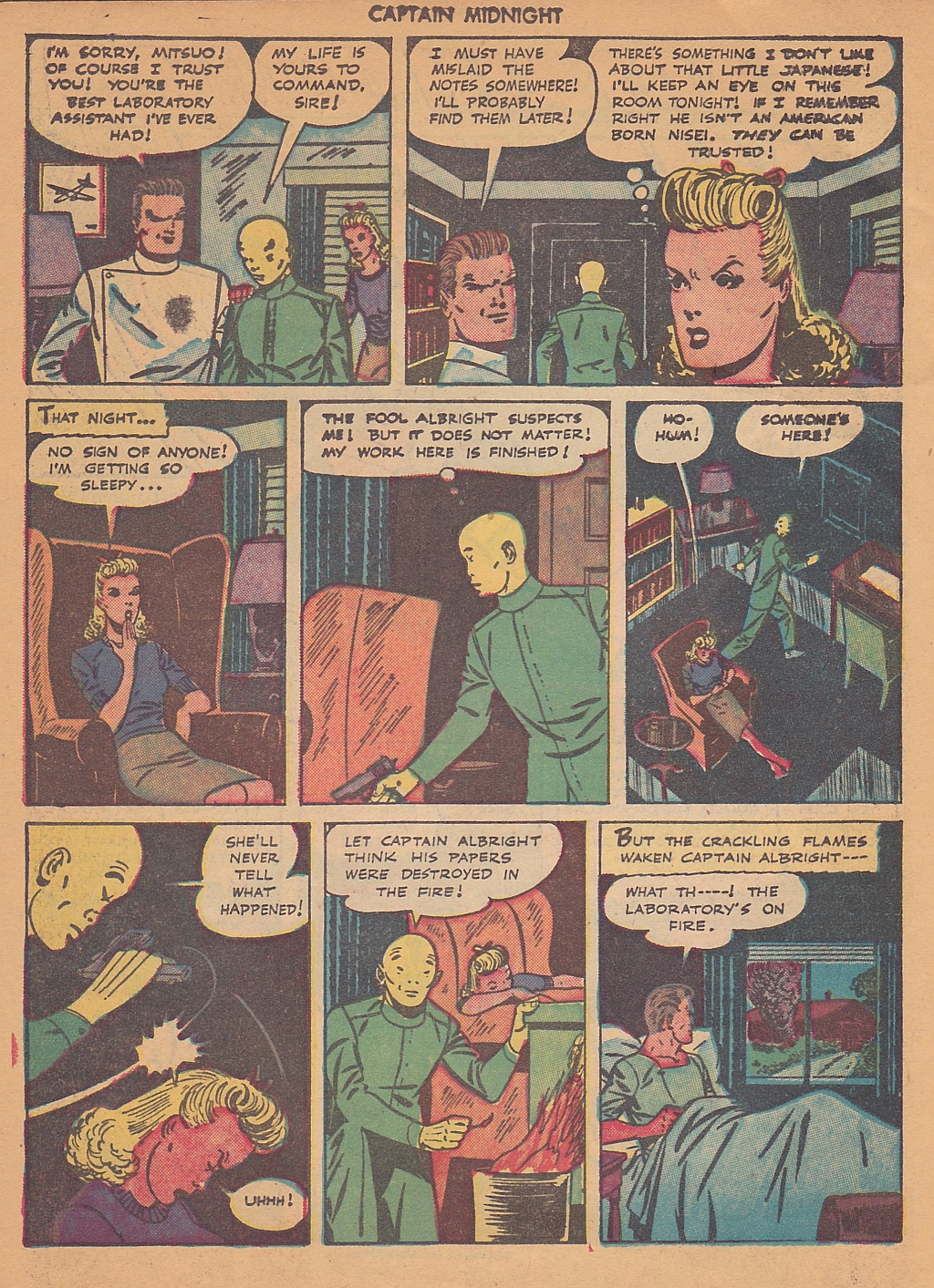 Read online Captain Midnight (1942) comic -  Issue #37 - 26