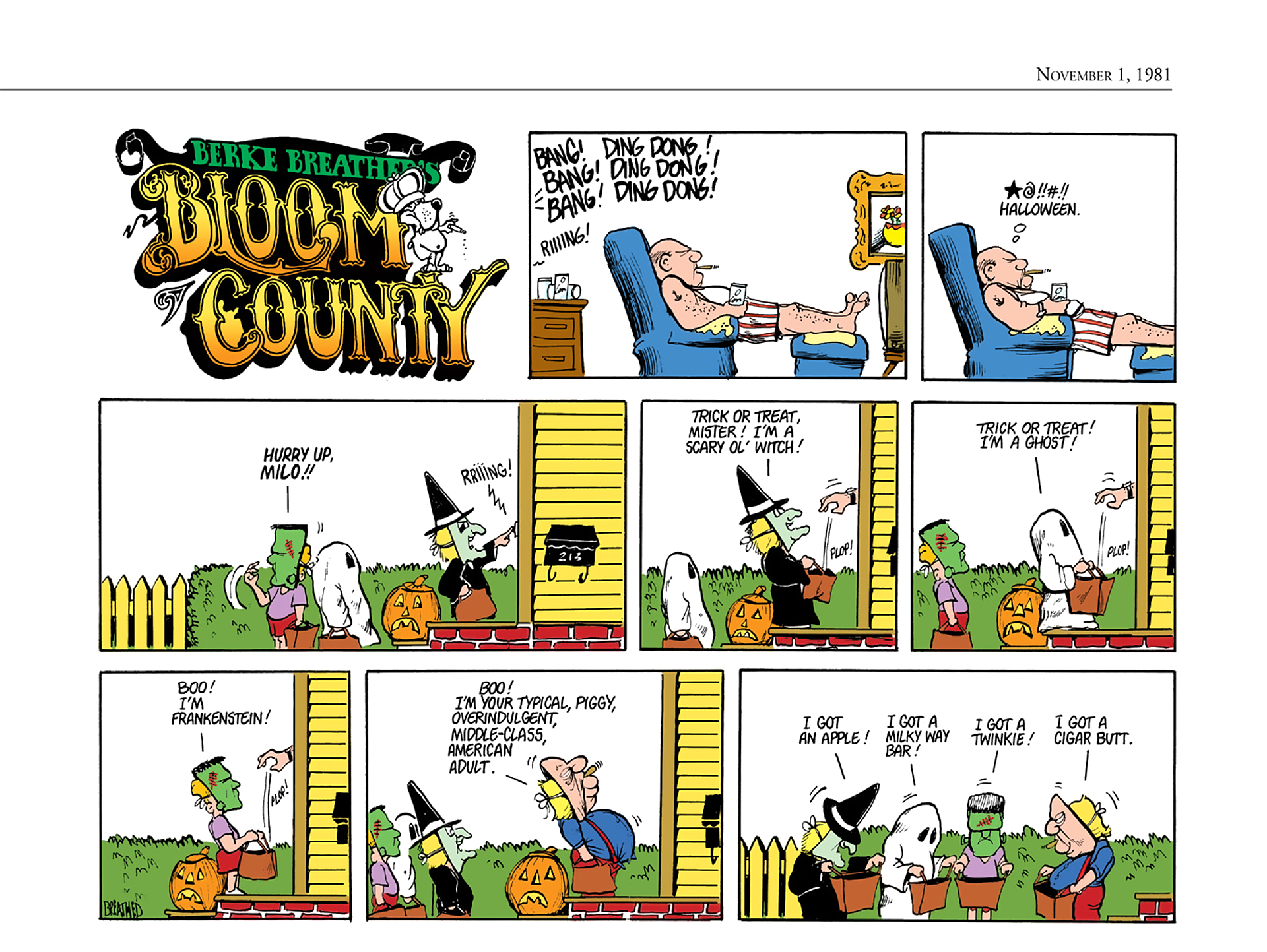 Read online The Bloom County Digital Library comic -  Issue # TPB 1 (Part 4) - 19