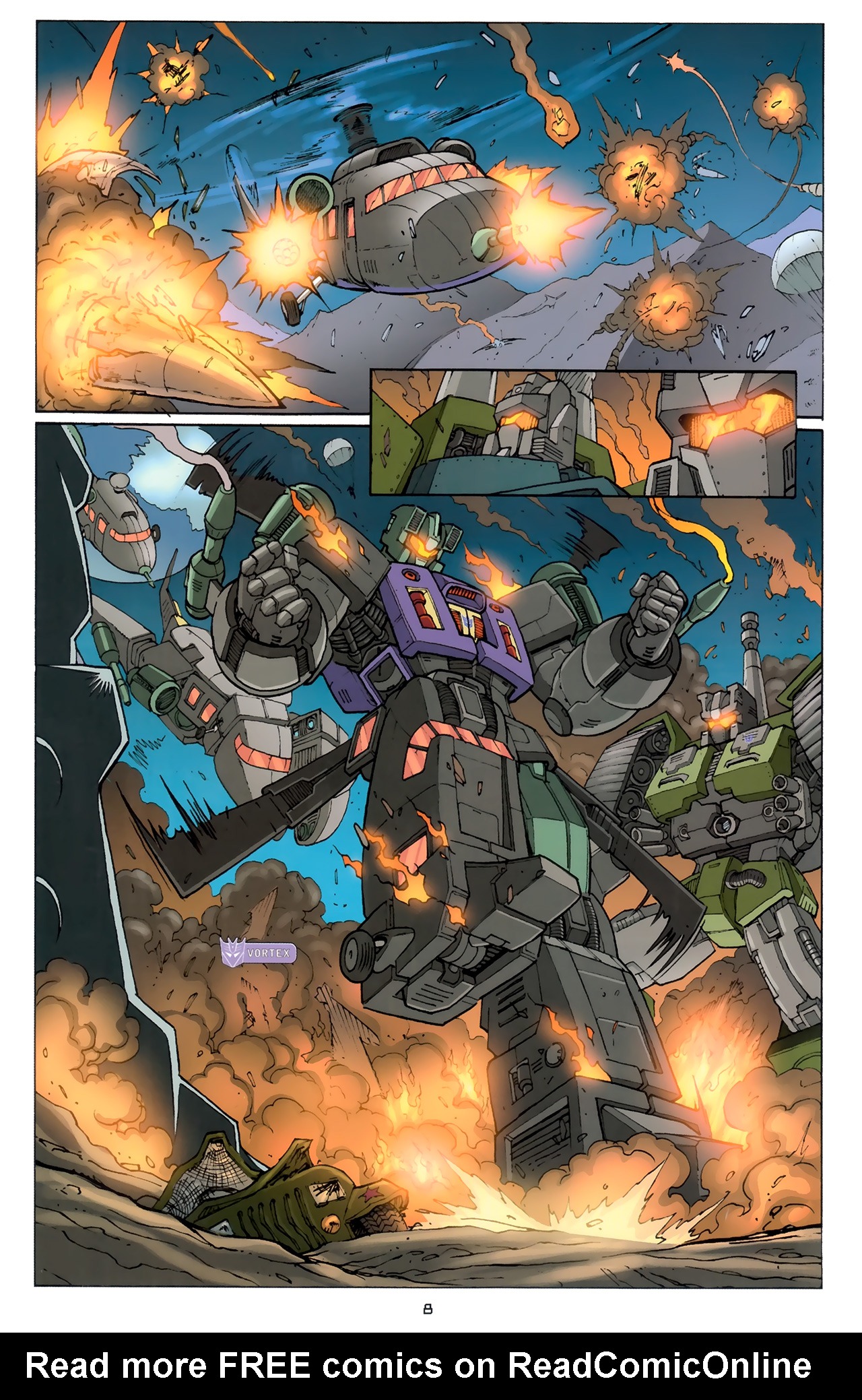 Read online The Transformers (2009) comic -  Issue #9 - 11
